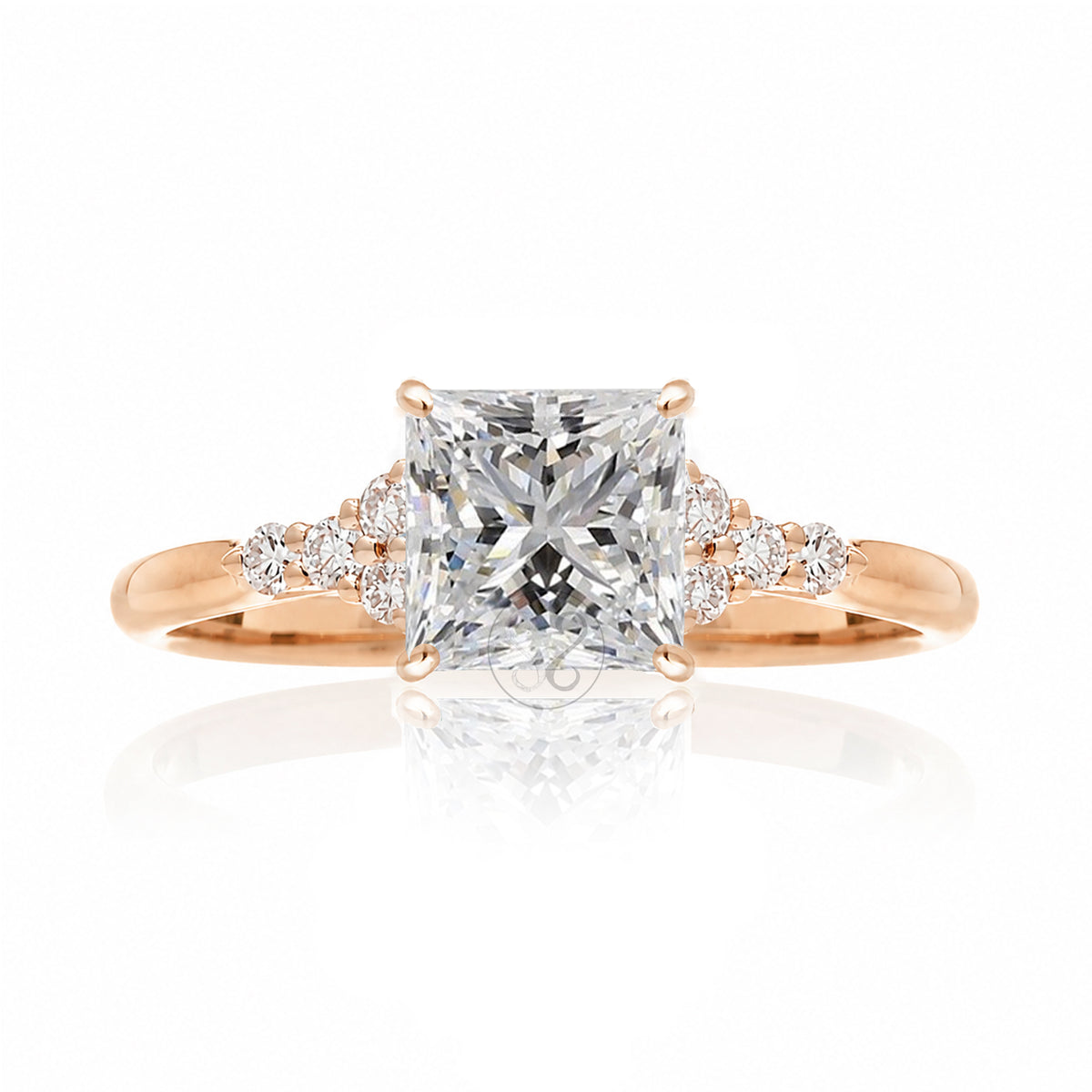 The Chloe Princess Cut Diamond Ring