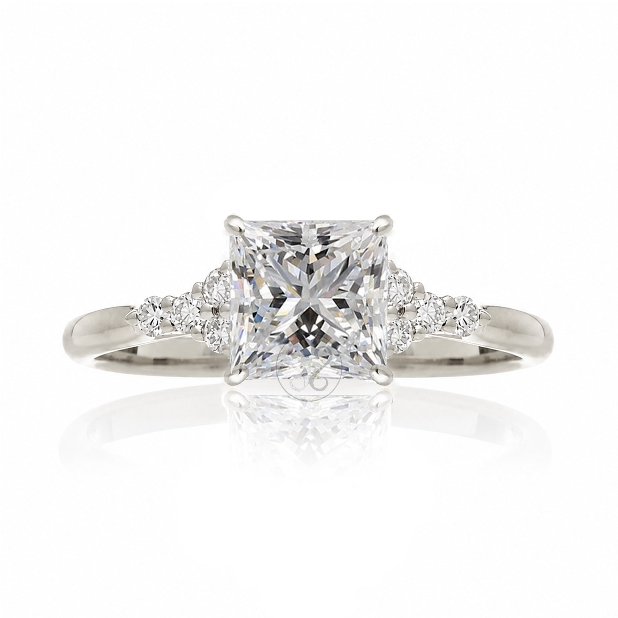 The Chloe Princess Cut Diamond Ring