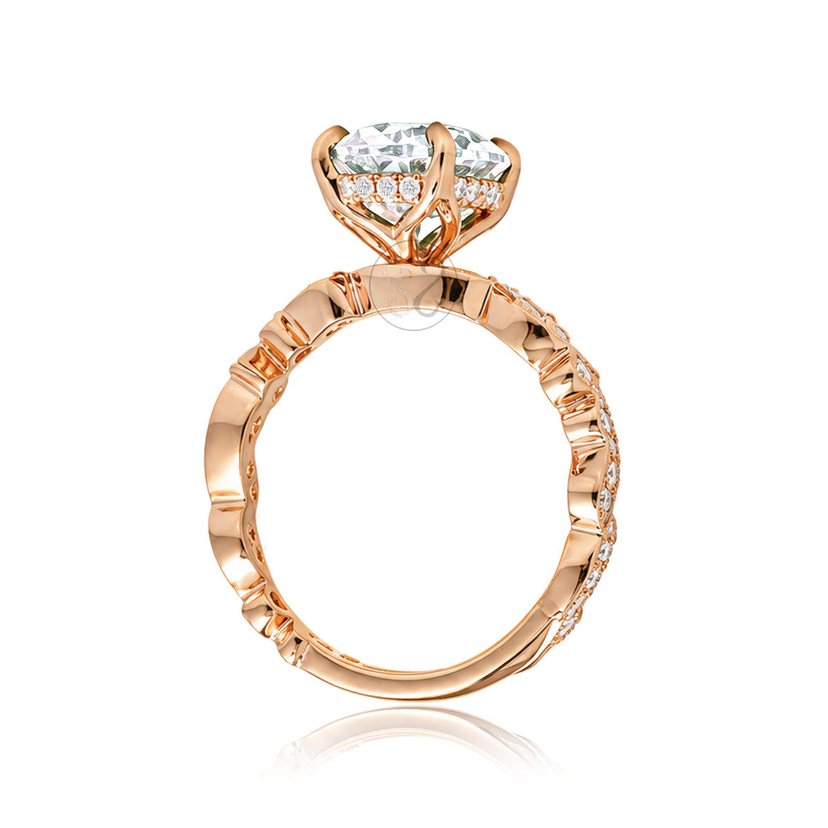 The Elara Oval Diamond Ring