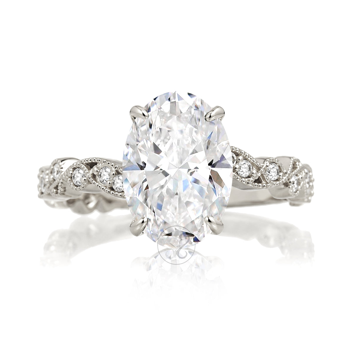 The Elara Oval Diamond Ring
