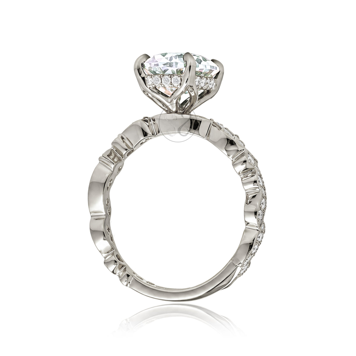 The Elara Oval Diamond Ring