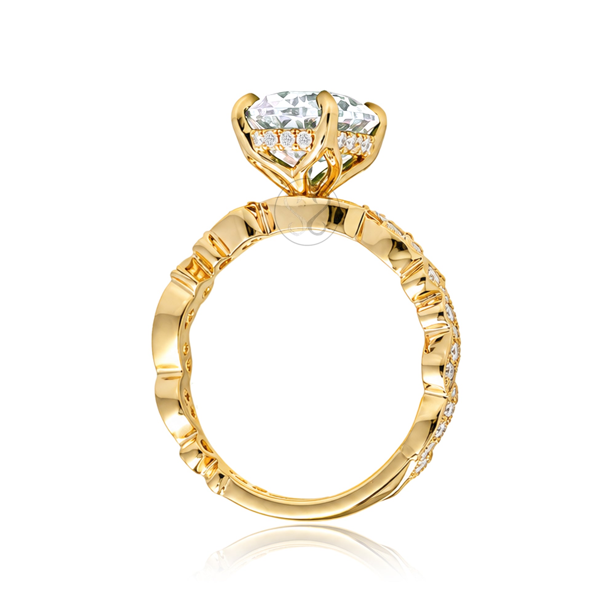 The Elara Oval Diamond Ring