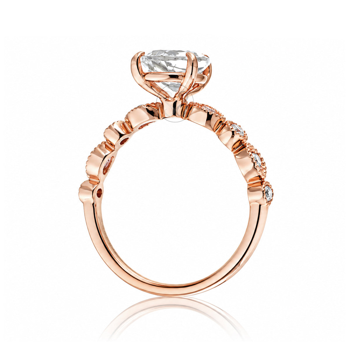 The Ivy Pear Diamond Ring