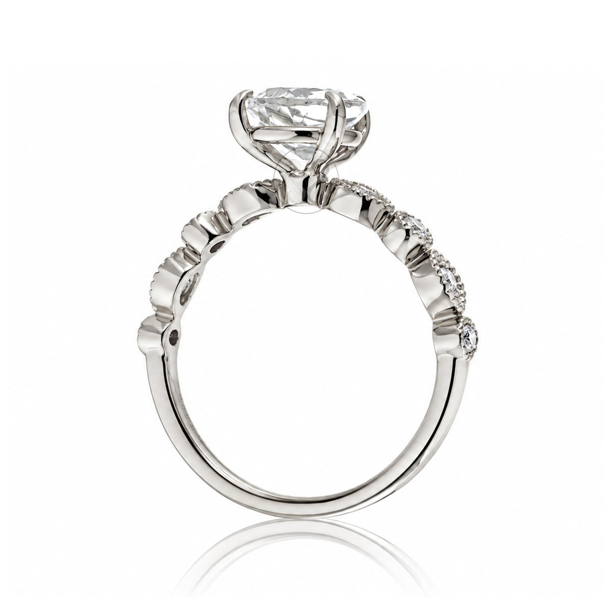 The Ivy Pear Diamond Ring