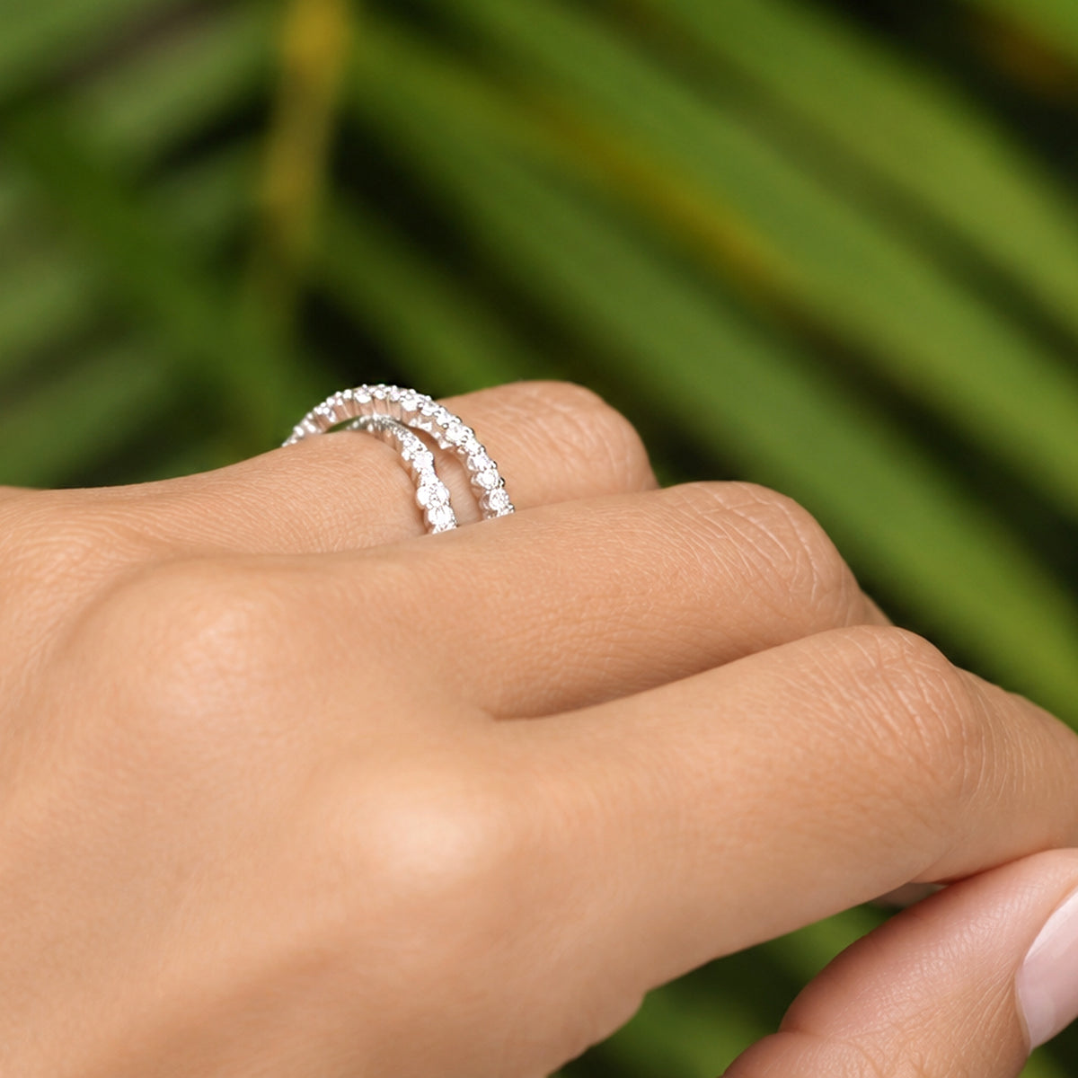 The Orbit Diamond Ring