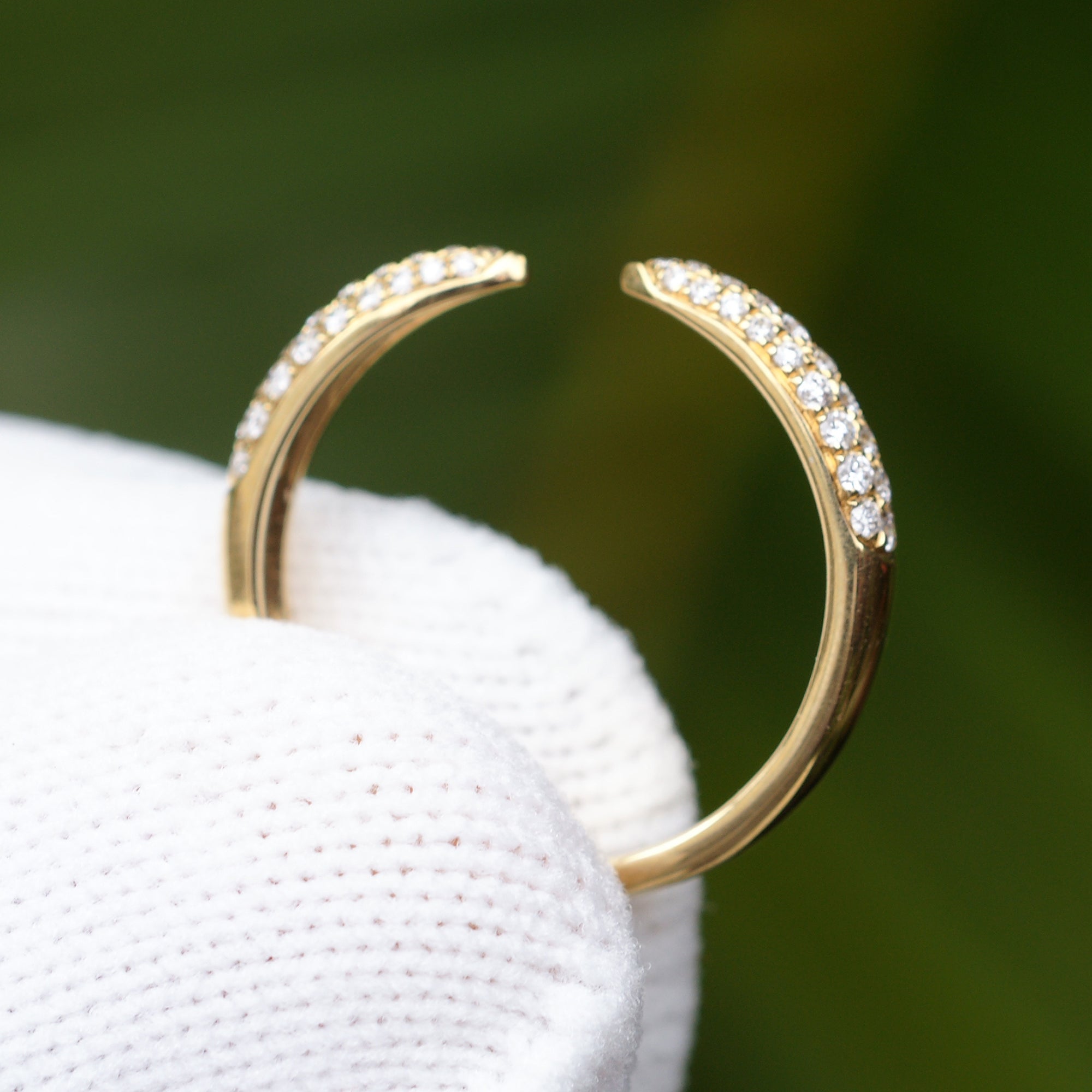 The Reiko Diamond Open Pave Band
