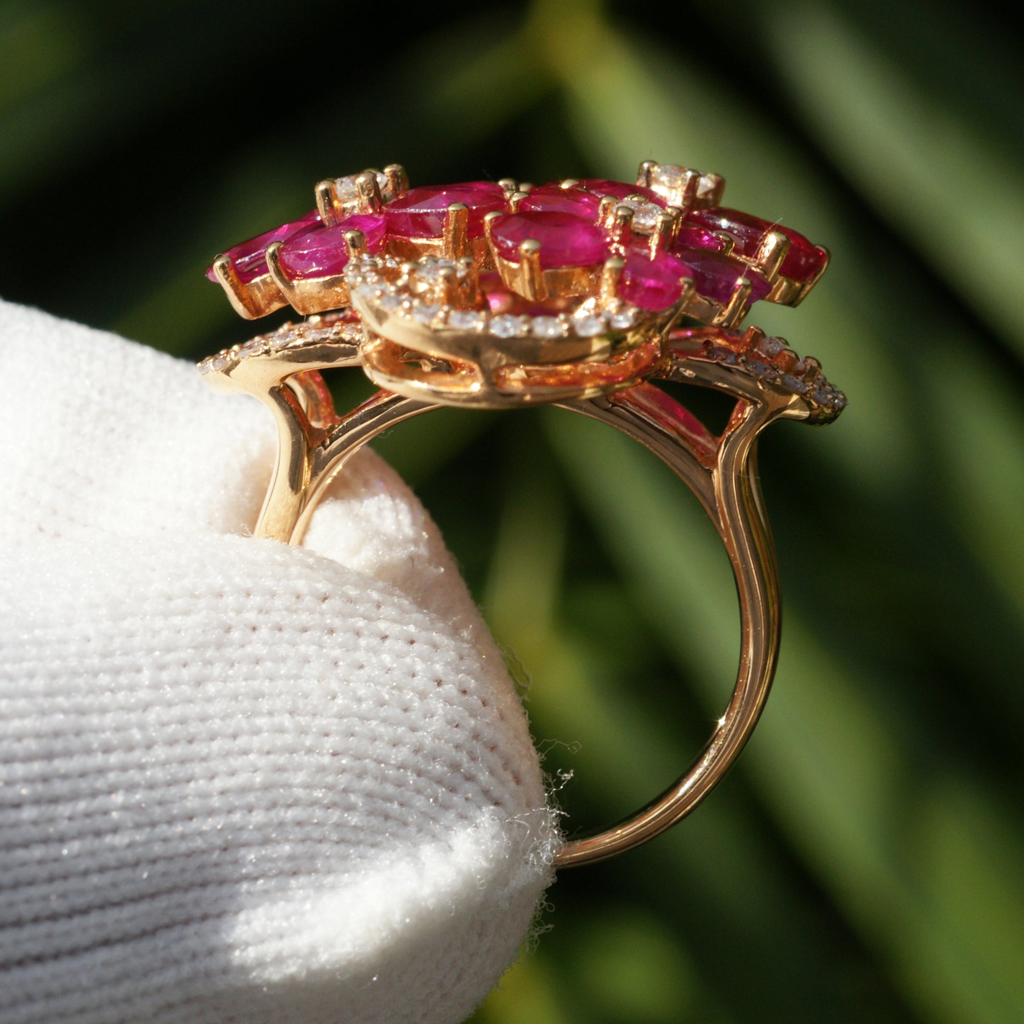 The Rosalie Ruby Ring (7.75 ct. tw.)