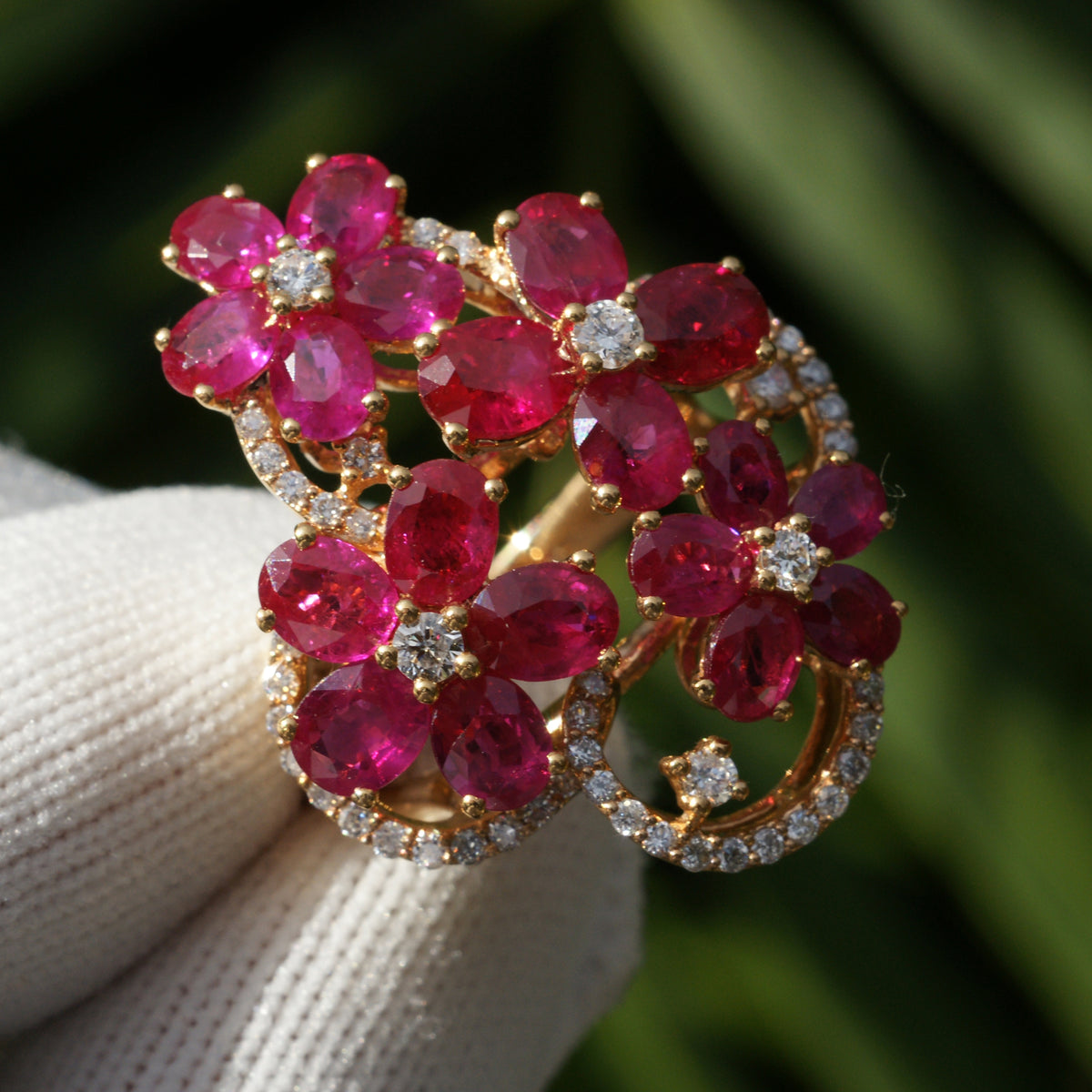 The Rosalie Ruby Ring (7.75 ct. tw.)