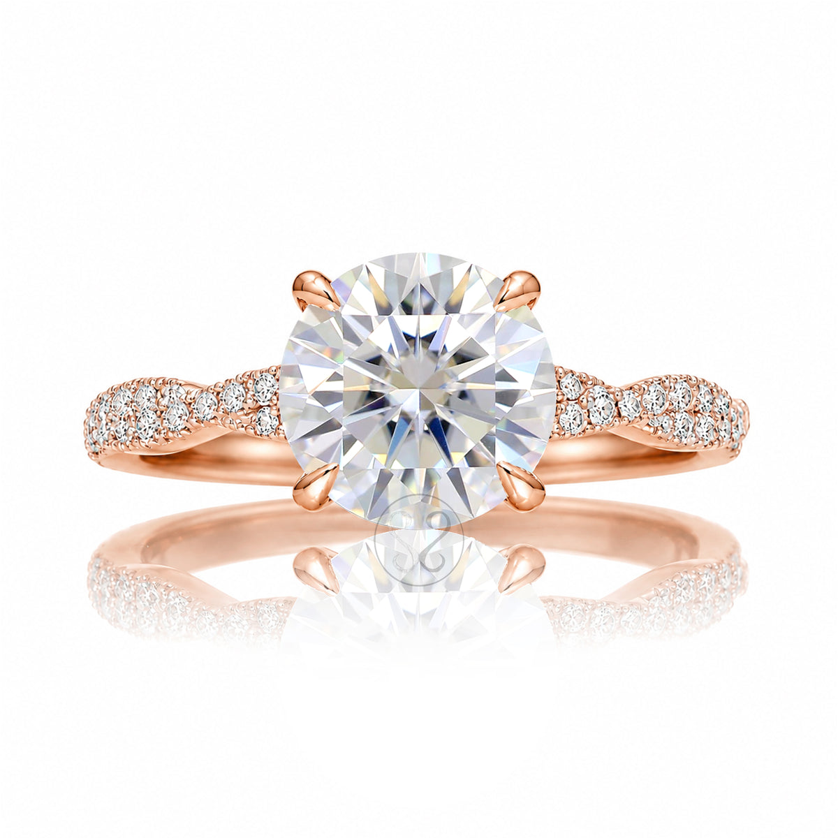 The Seraphina Round Diamond Ring