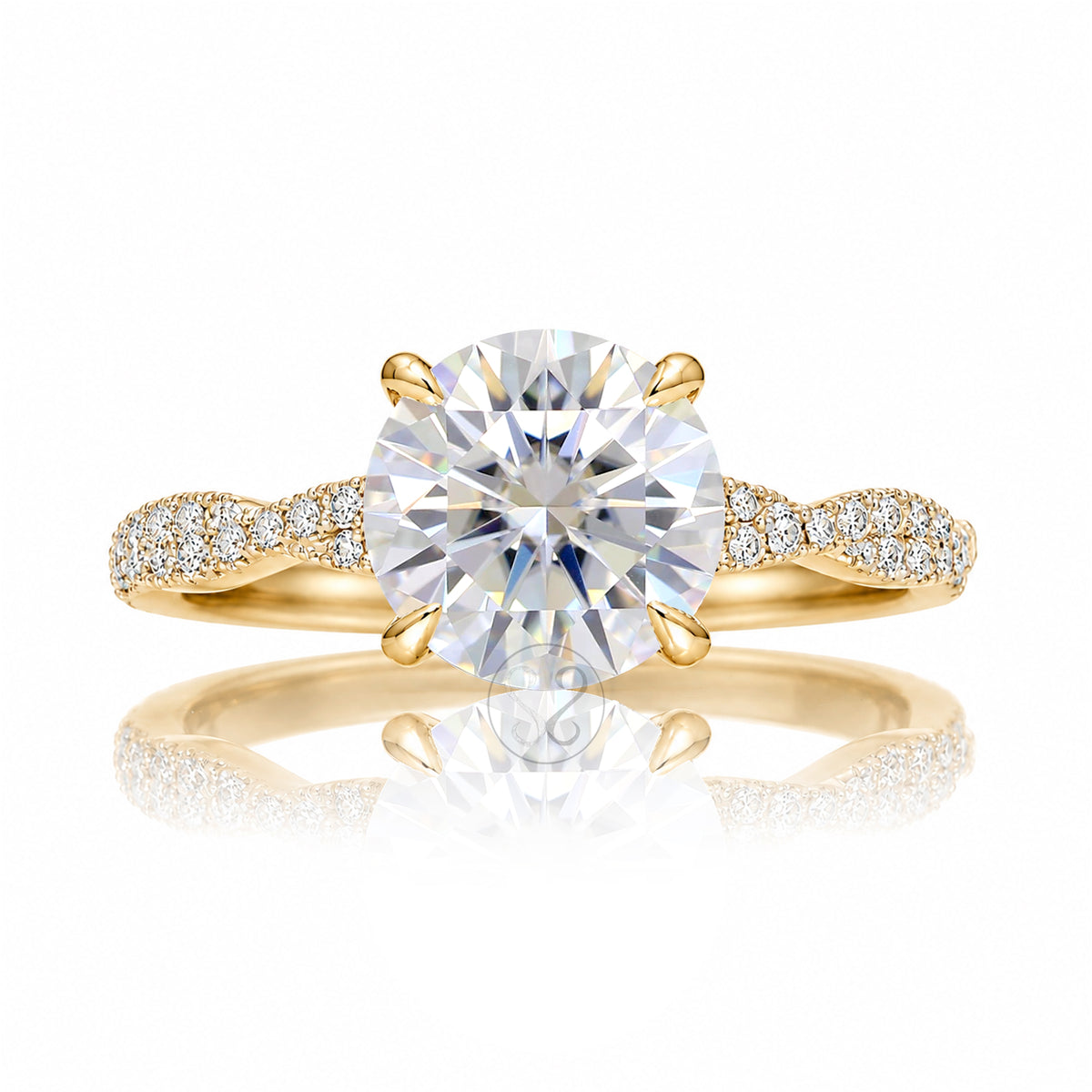 The Seraphina Round Diamond Ring
