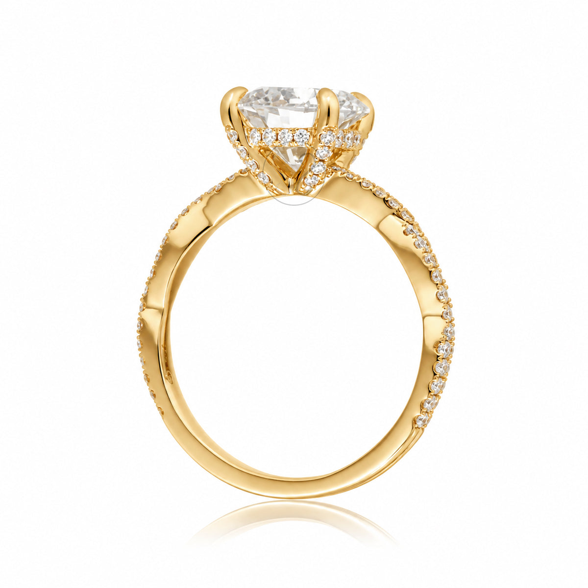 The Seraphina Round Diamond Ring