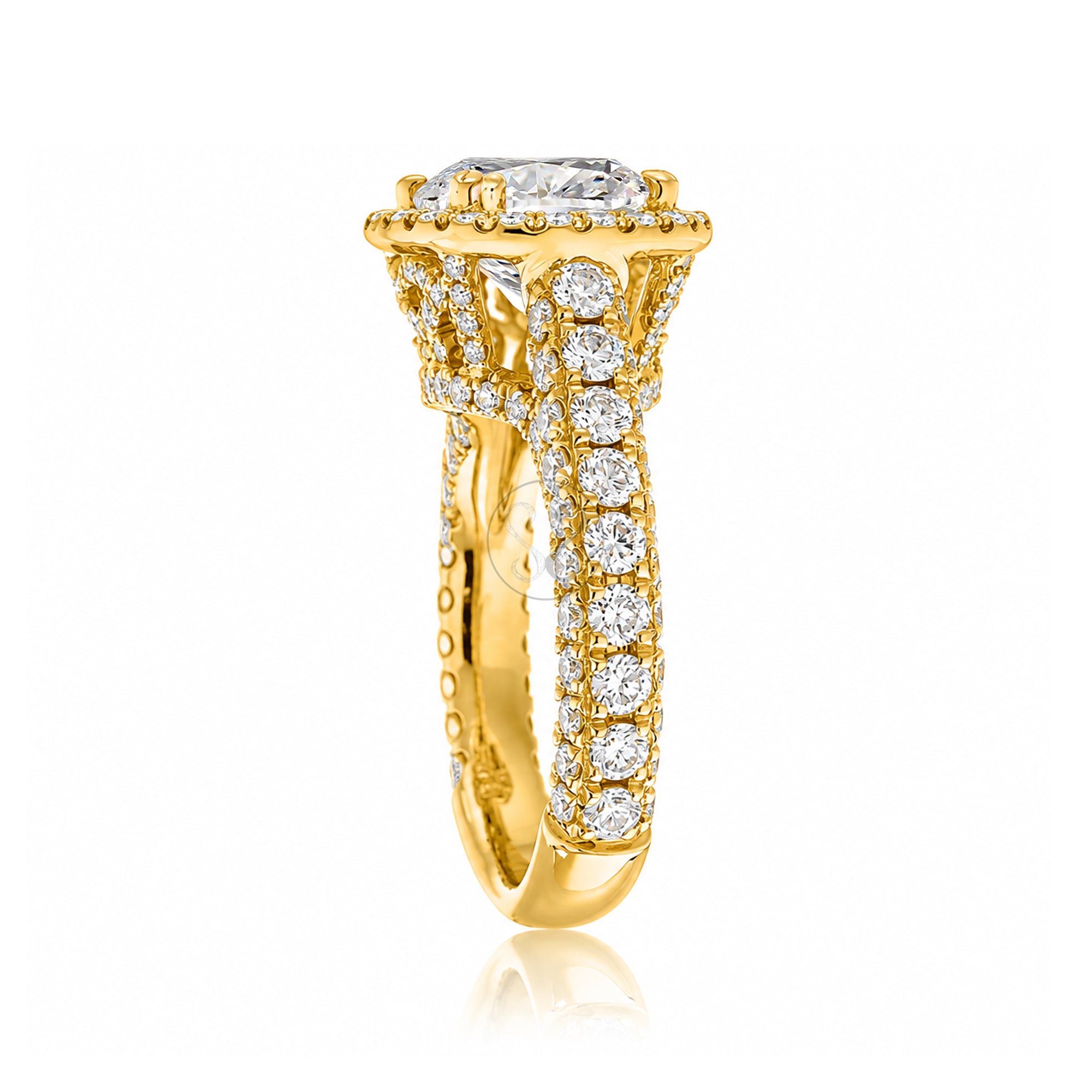 The Tamara Cushion Diamond Ring (Lab-Grown)