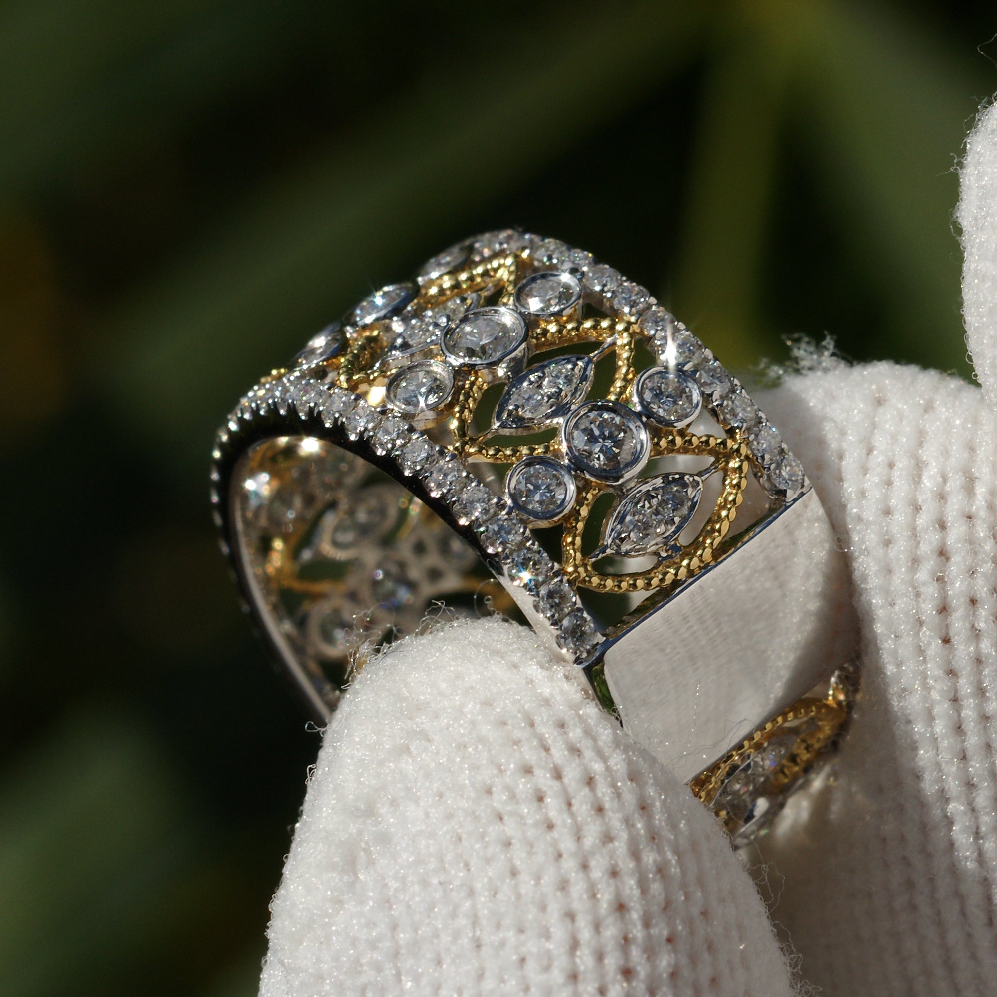 The Esmeralda Diamond Ring