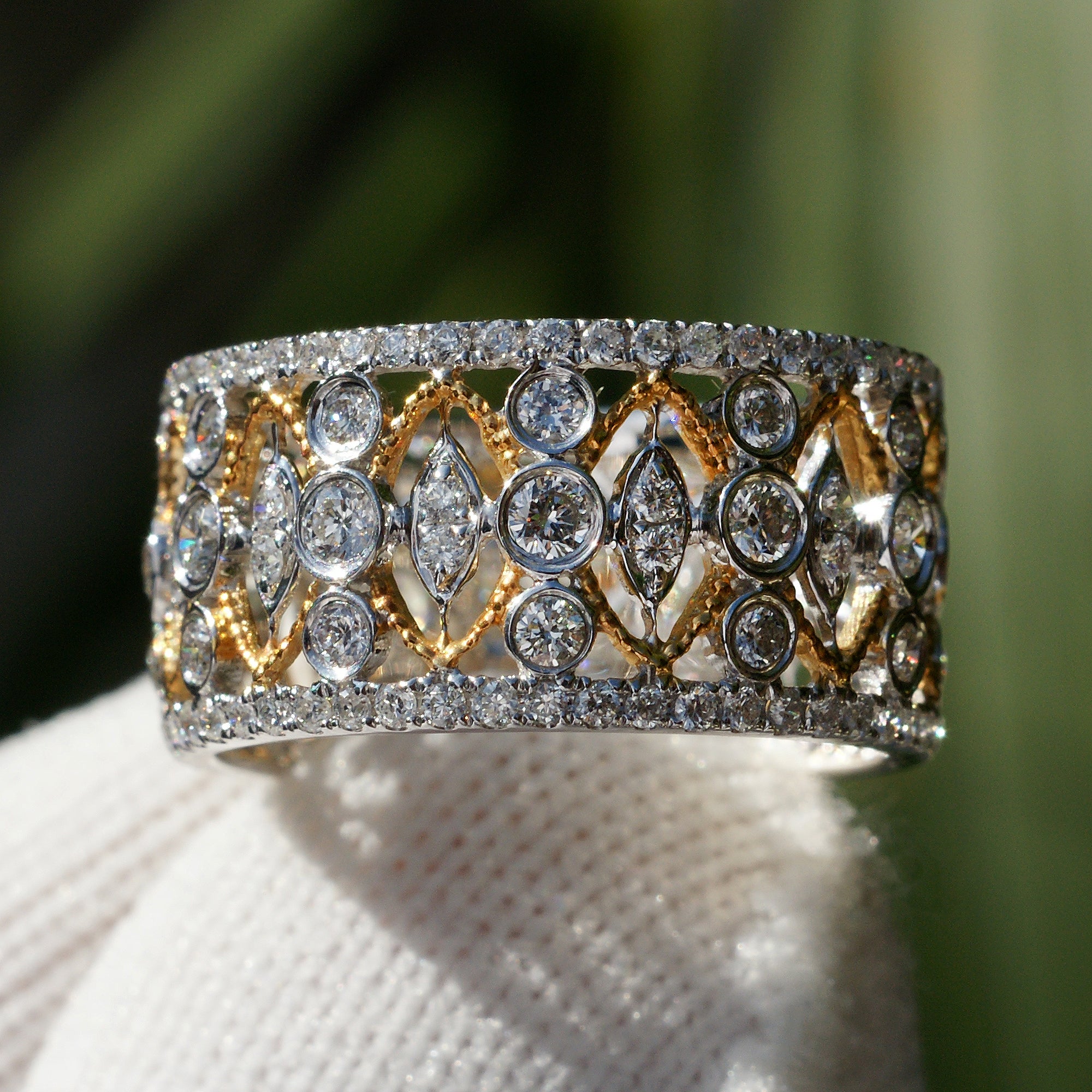 The Esmeralda Diamond Ring