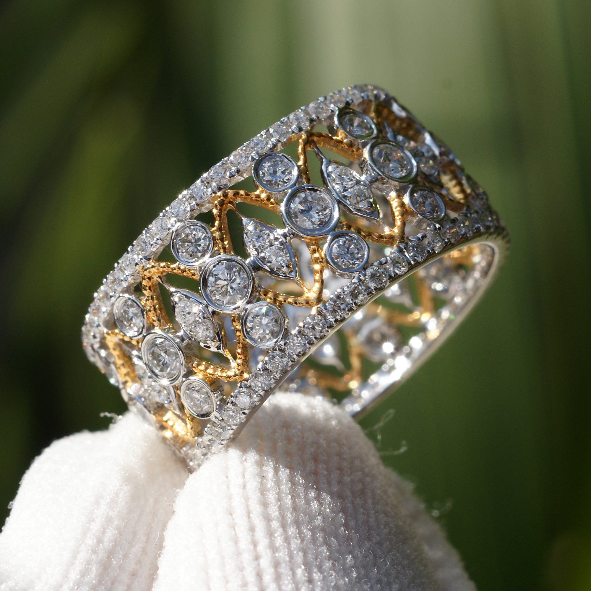 The Esmeralda Diamond Ring