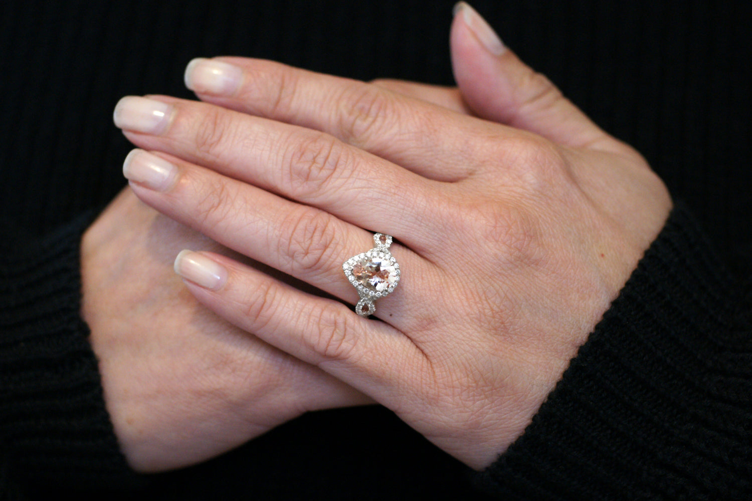 The Rosy Pear Morganite