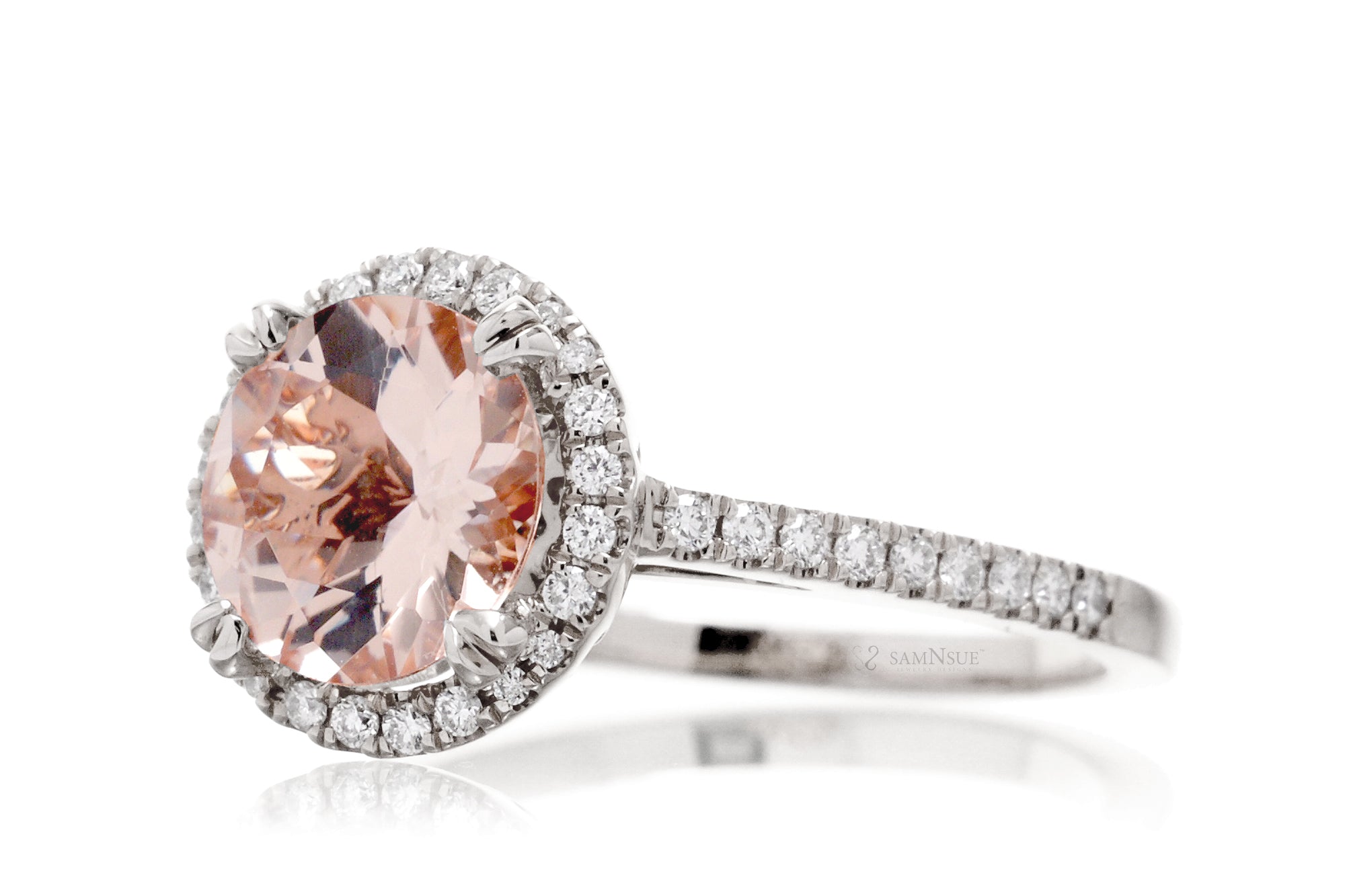 The Signature Round Morganite