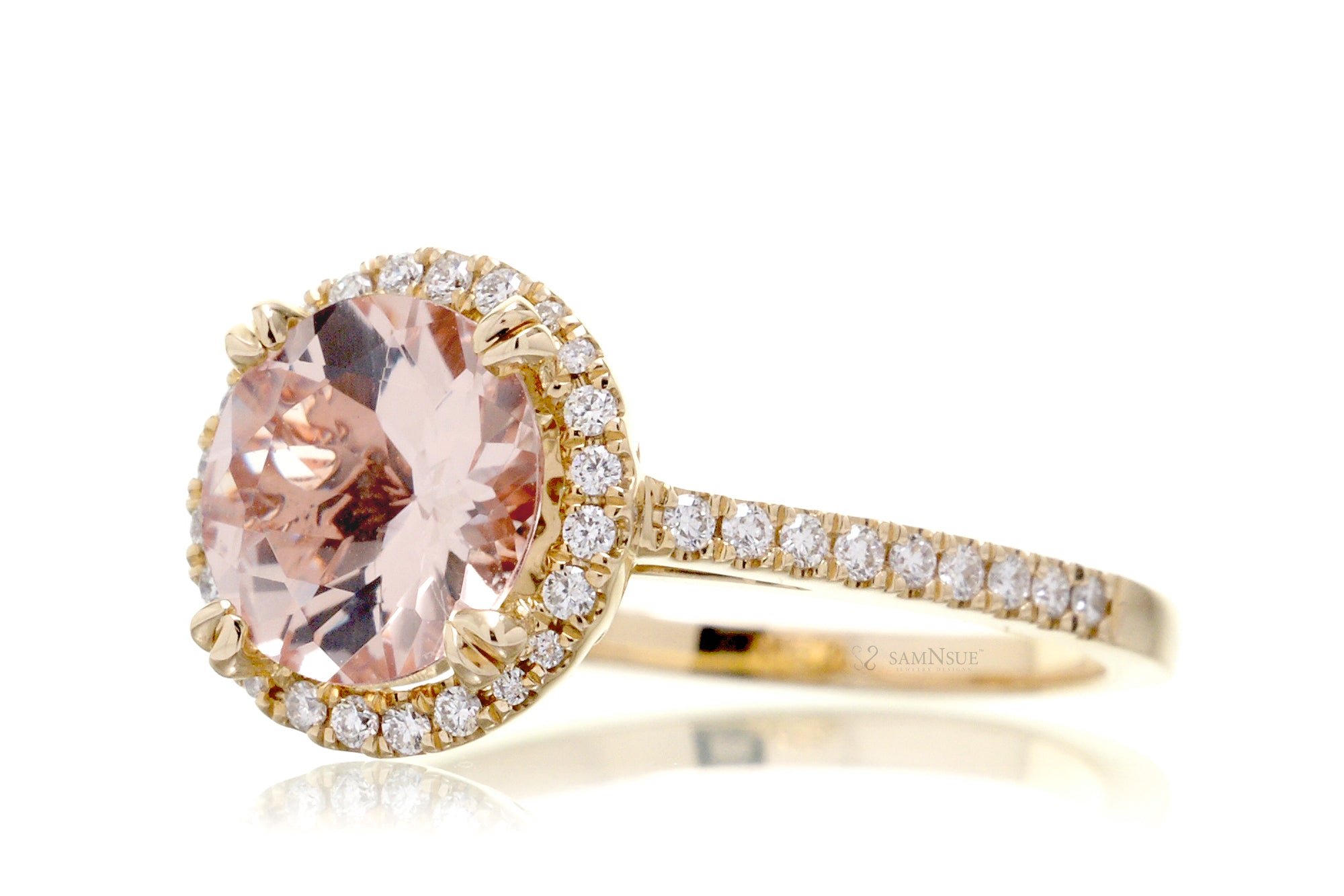 The Signature Round Morganite