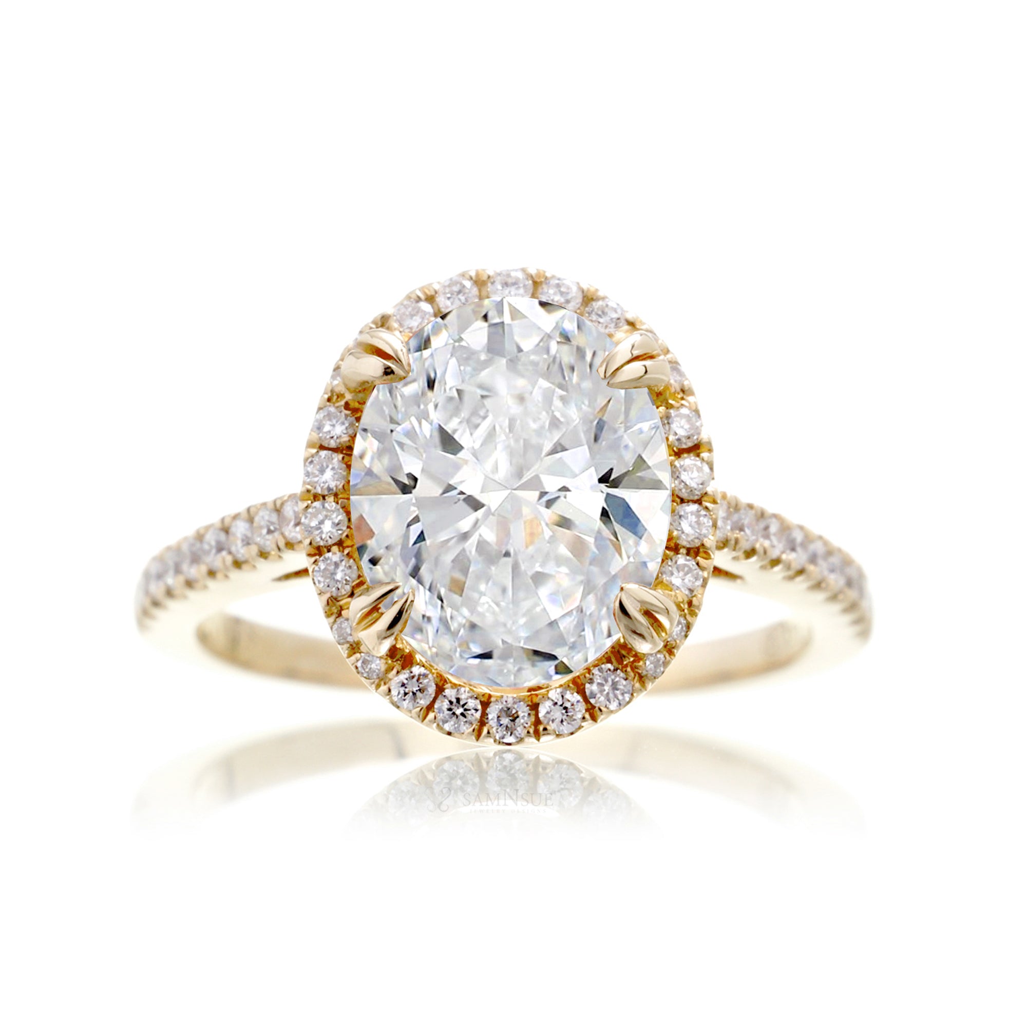 The Signature Oval Diamond Ring