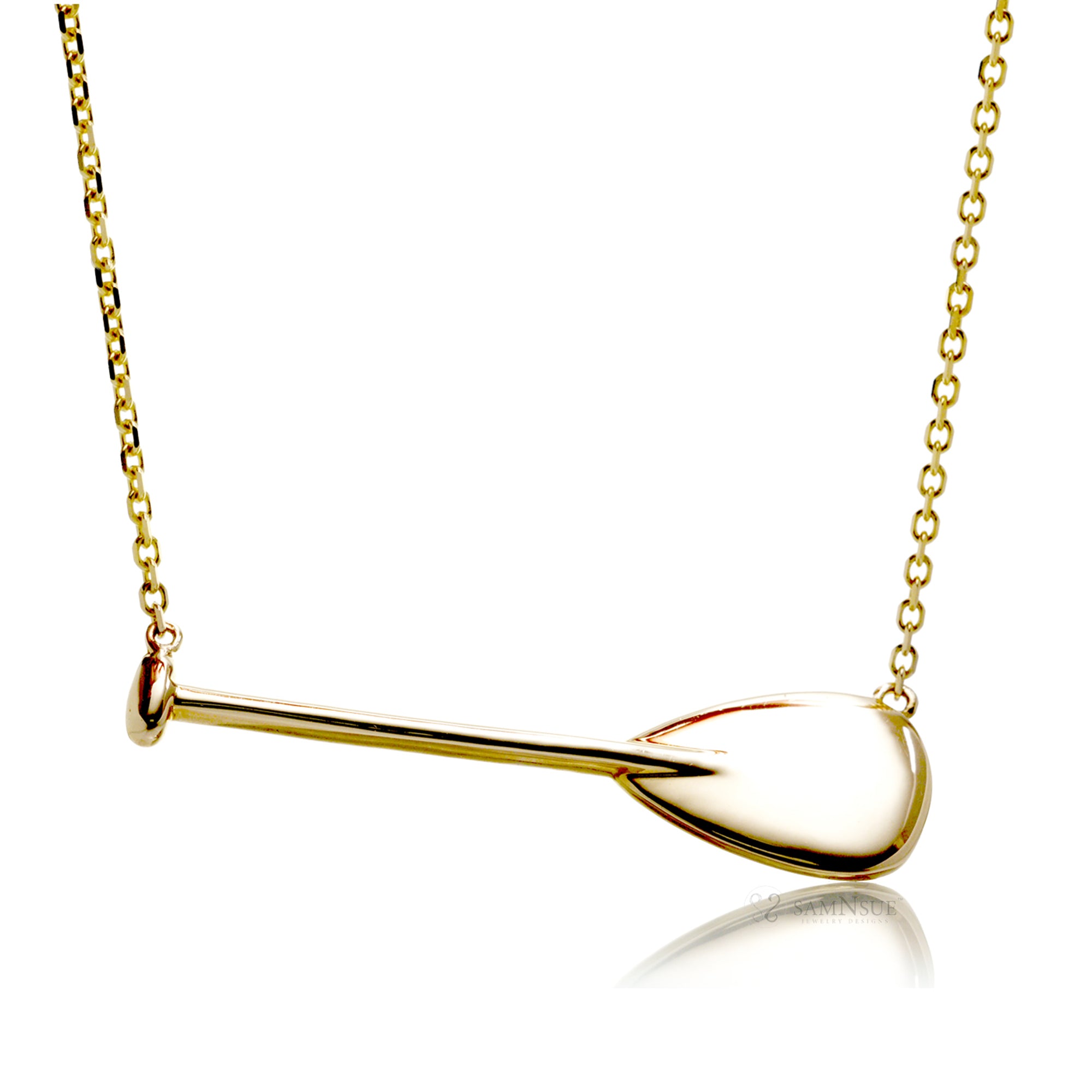 The Outrigger Paddle Necklace (Medium)
