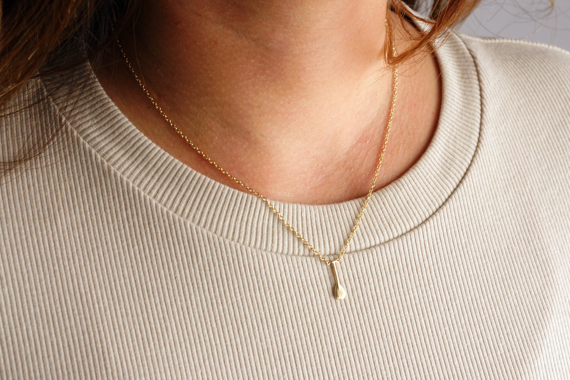 The Outrigger Paddle Necklace (Tiny)