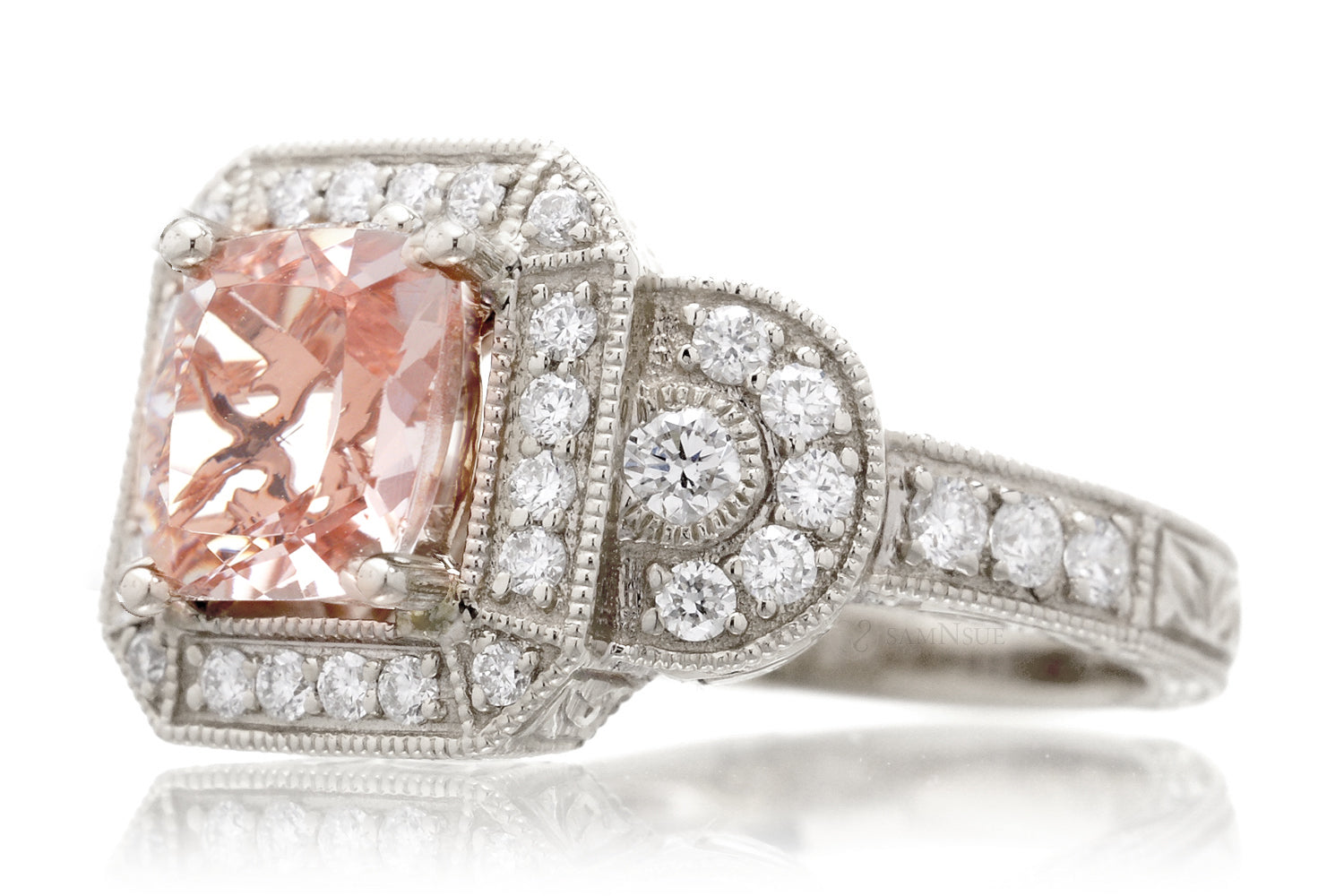 The Louise Cushion Morganite
