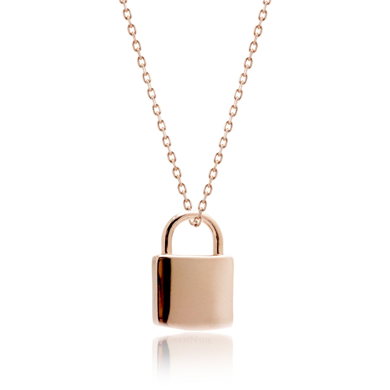 Tiny Lock Pendant