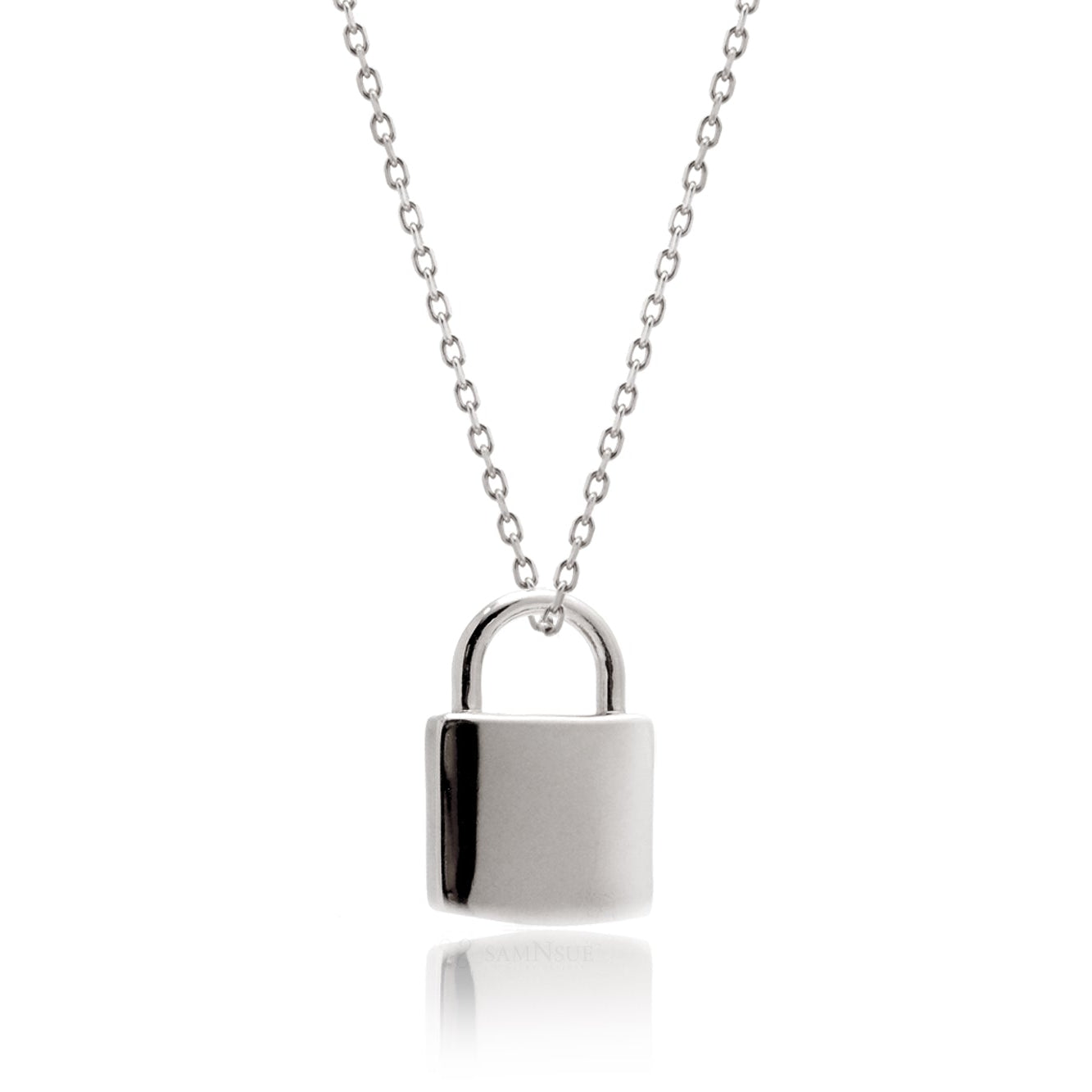 Tiny Lock Pendant