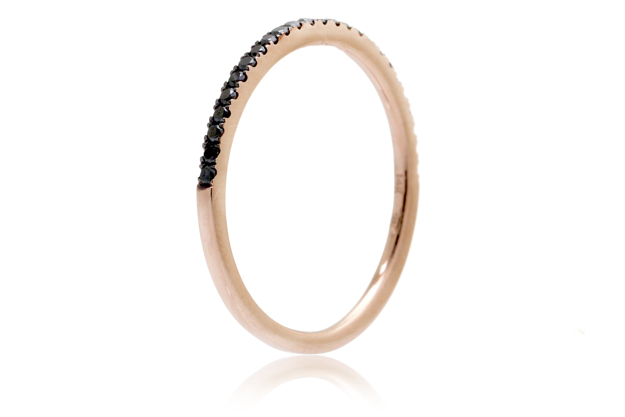 The Lita Black Diamond Band (1.2mm)