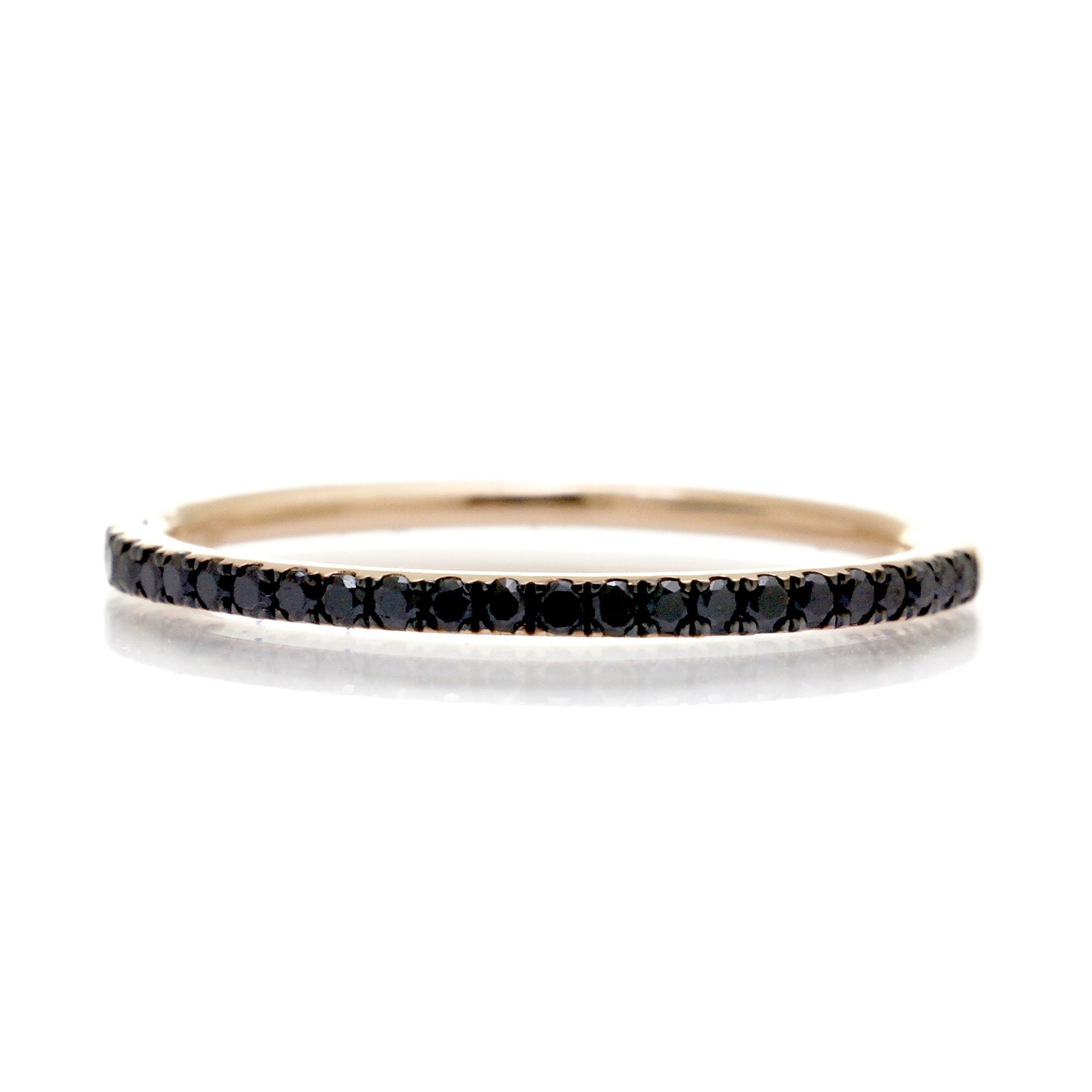 The Lita Black Diamond Band (1.2mm)
