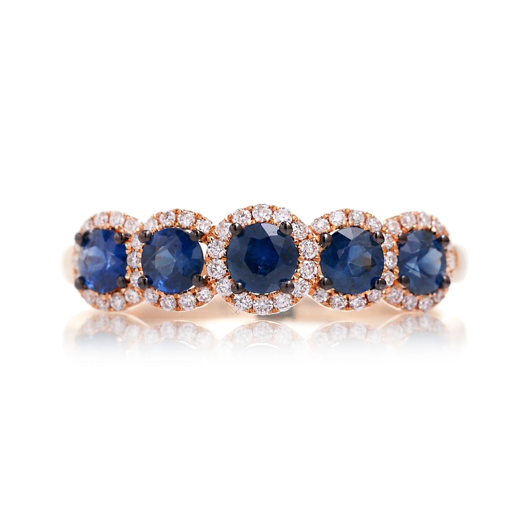 The Olivia Blue Sapphire Band