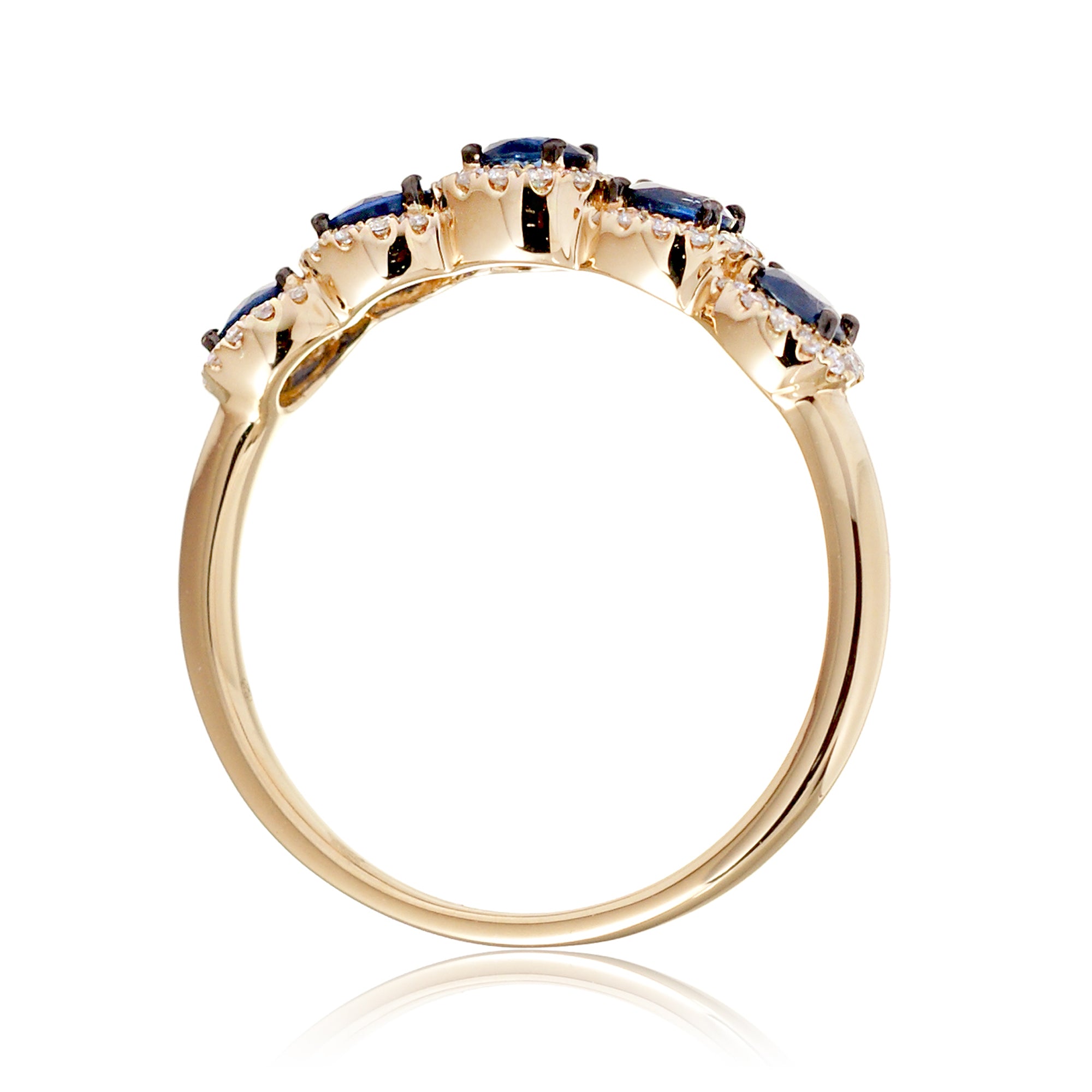 The Olivia Blue Sapphire Band