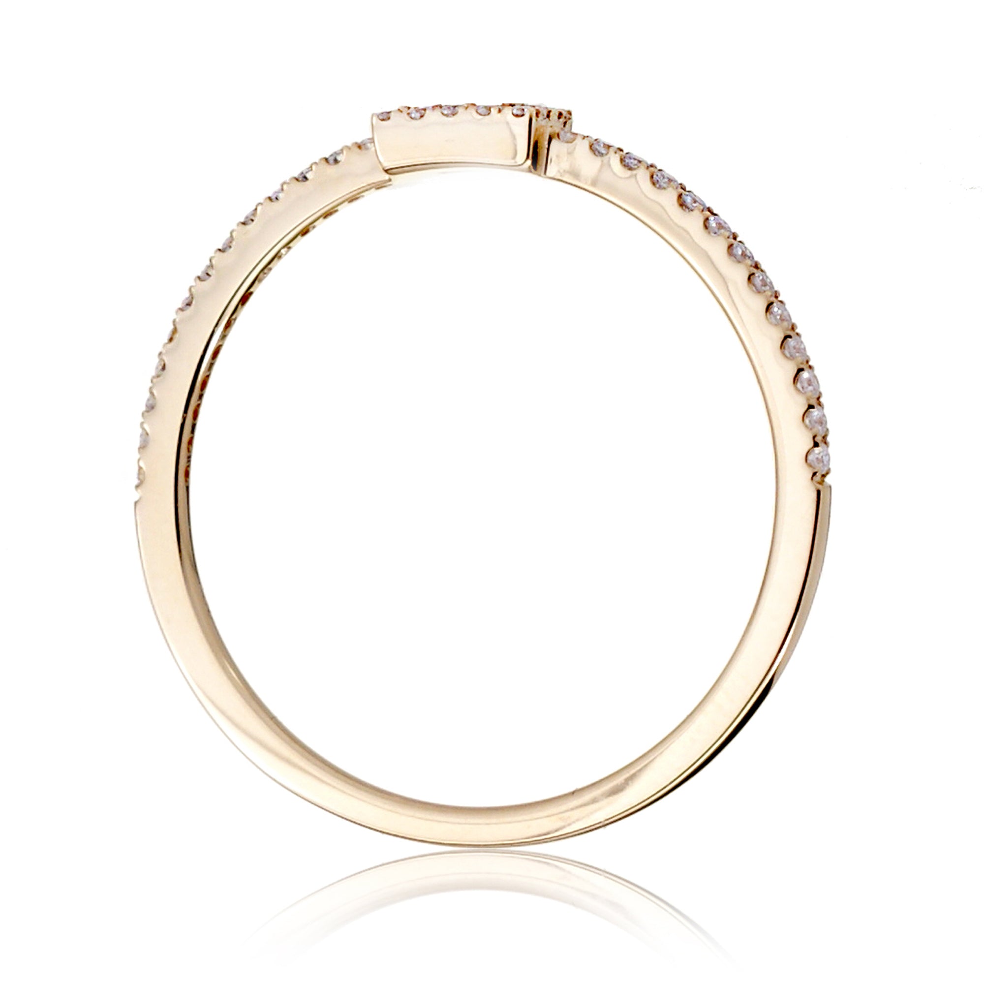 The Baguette Halo Minimalist Band