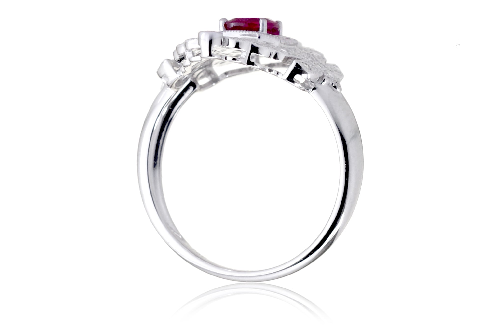 The Renée Art Deco Ruby Ring