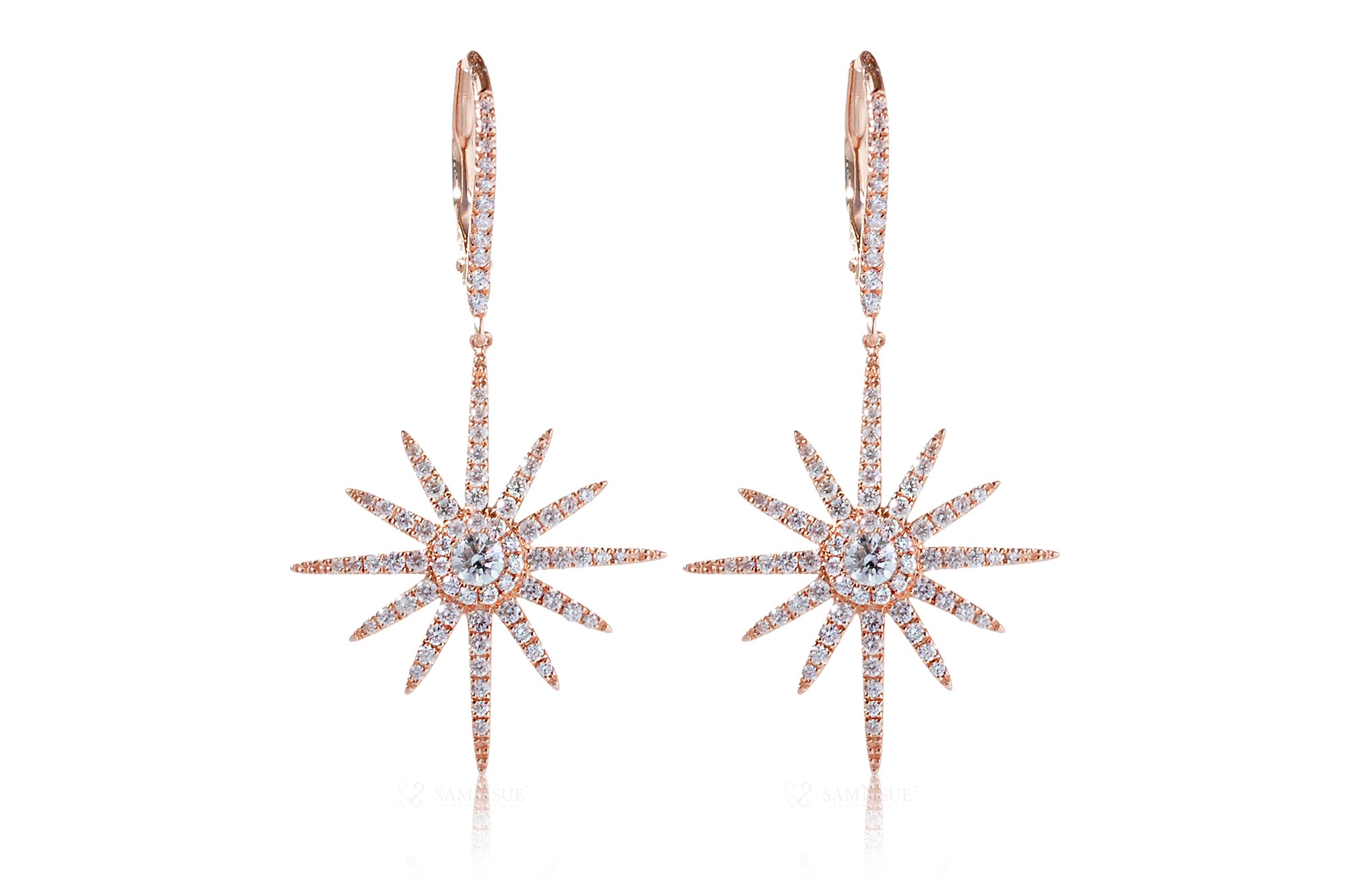 The Twinkle Star Diamond Dangles
