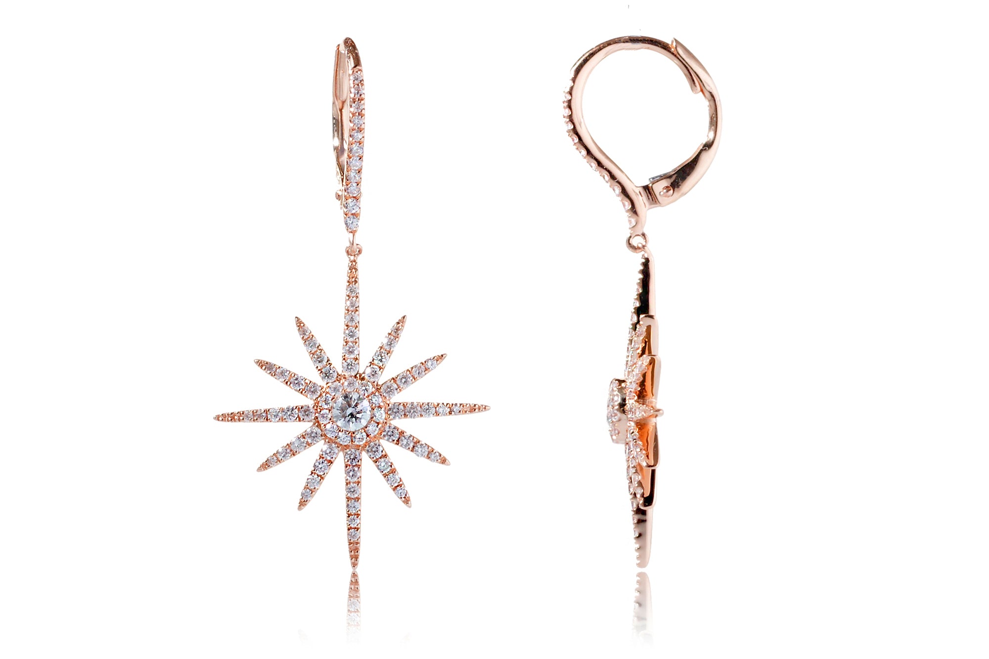 The Twinkle Star Diamond Dangles