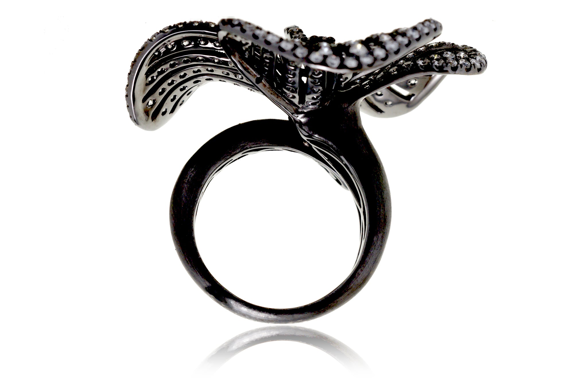 The Liliane Diamond Flower Ring (4.07 ct. tw.)