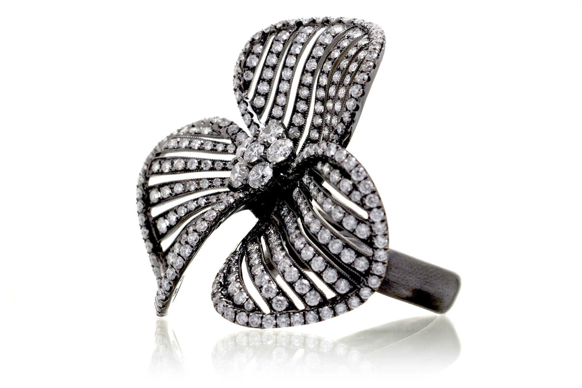 The Liliane Diamond Flower Ring (4.07 ct. tw.)