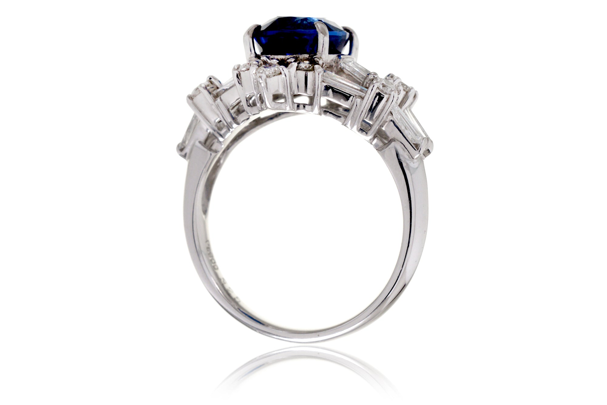 The Elise Oval Sapphire Ring