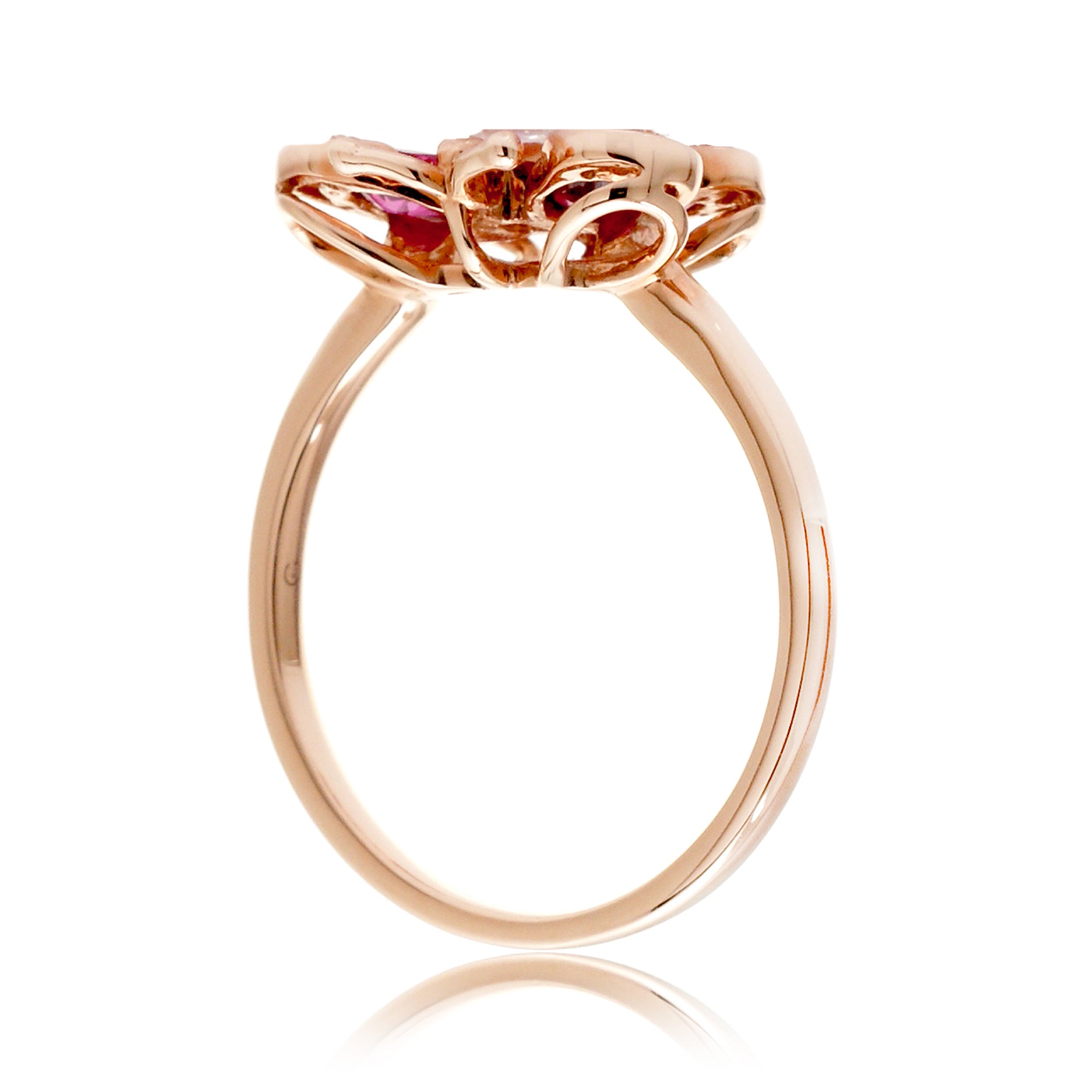 The Agrias Ruby Butterfly Ring