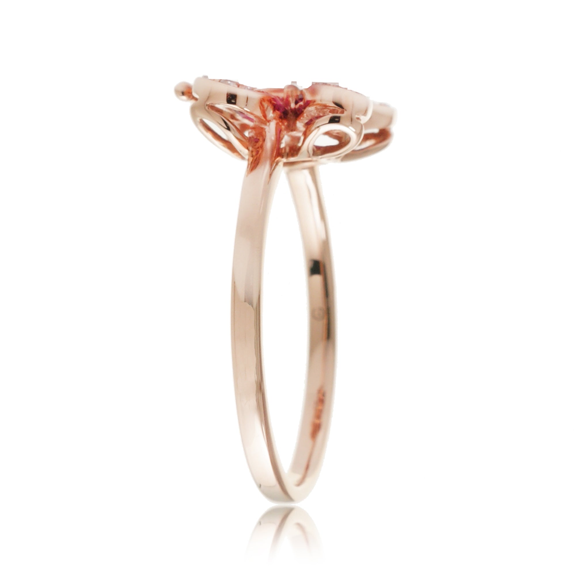 The Agrias Ruby Butterfly Ring