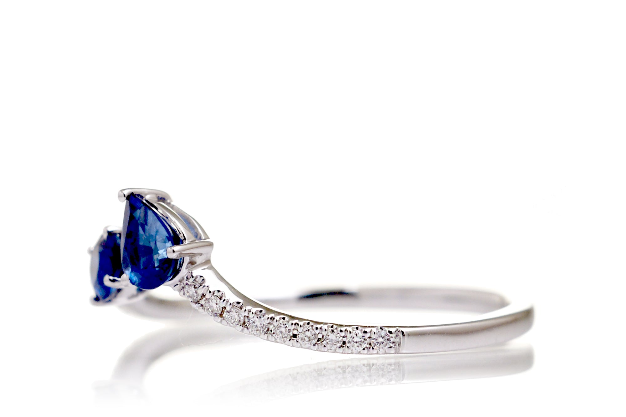 The Toi Et Moi Sapphire And Diamond Ring