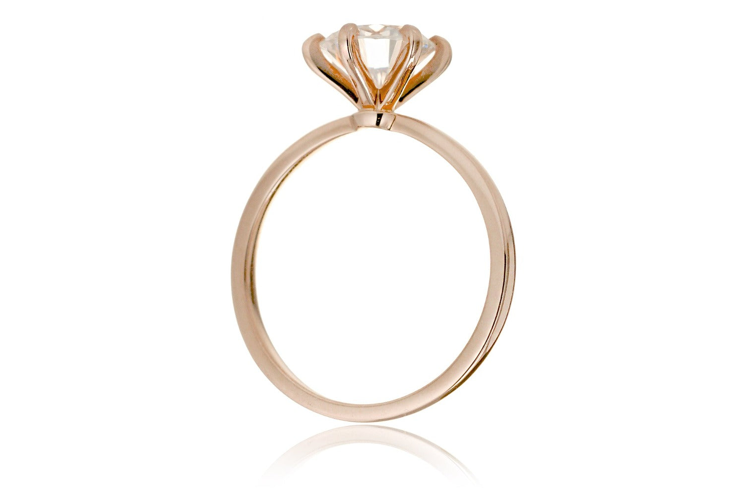 The Adeline Round Diamond Ring (Lab-Grown)