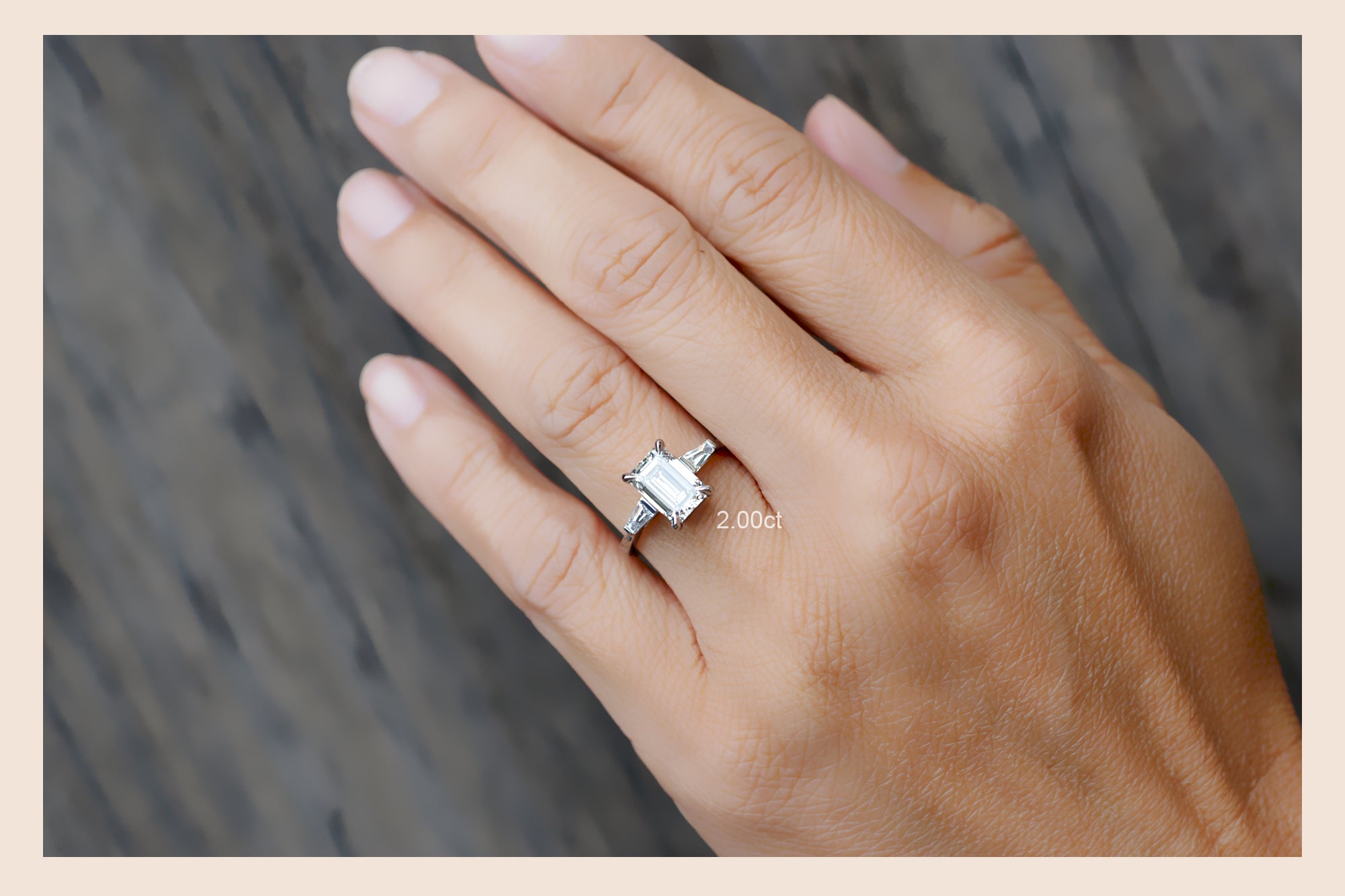 The Alice Emerald Cut Diamond (Lab Grown)