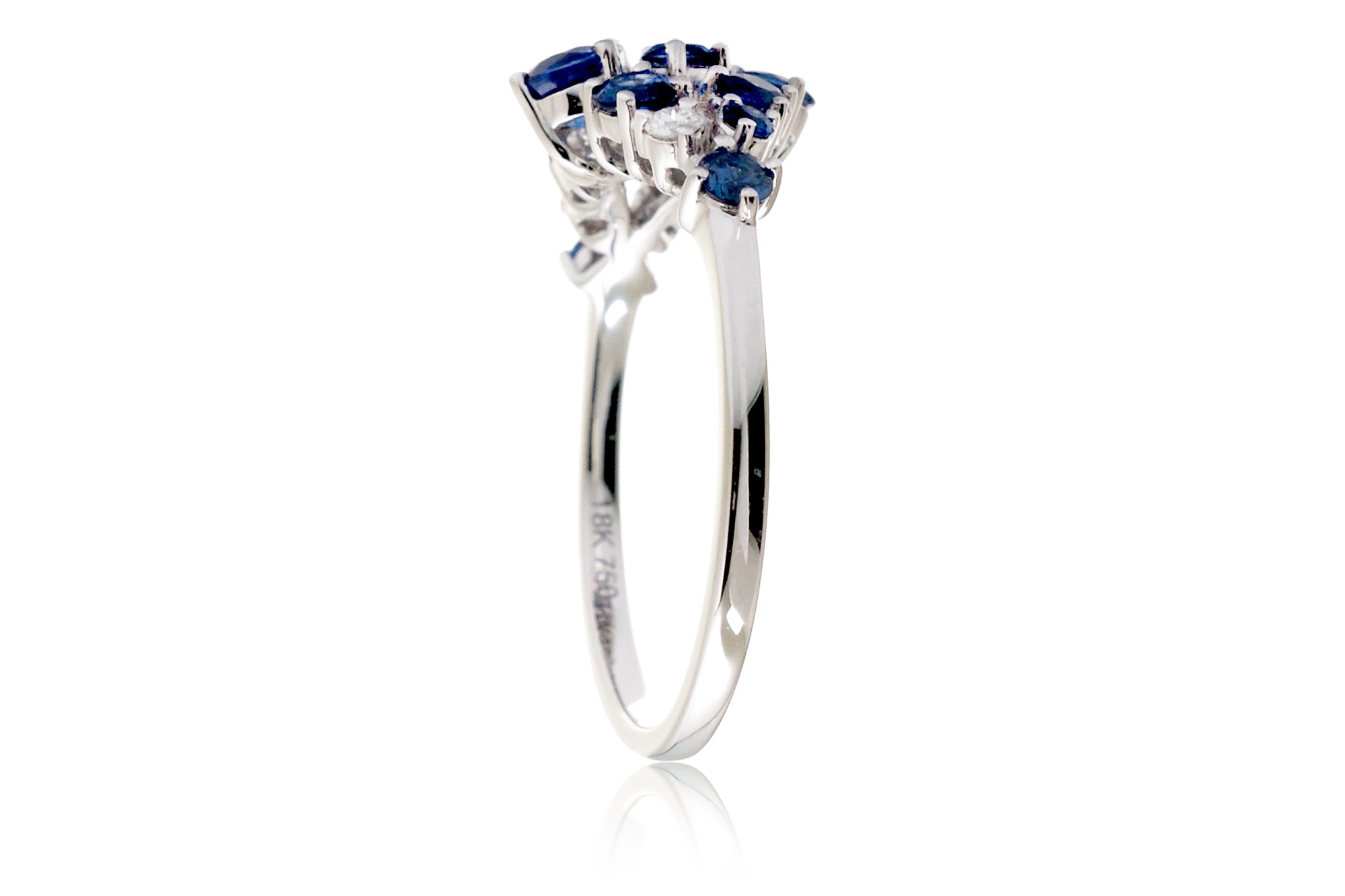 The Andromeda Blue Sapphire Ring