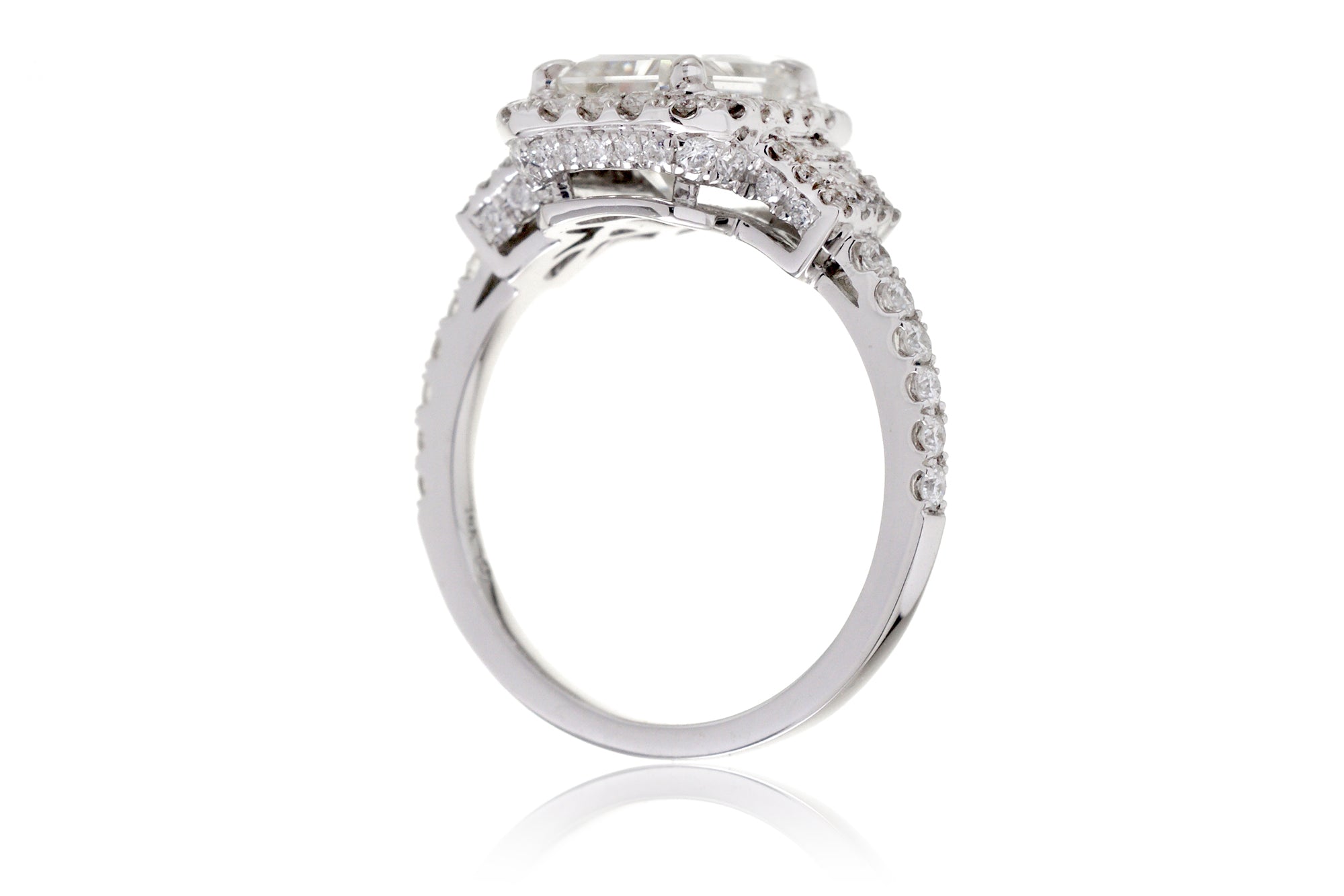 The Cali Radiant Moissanite (8x6 FB)