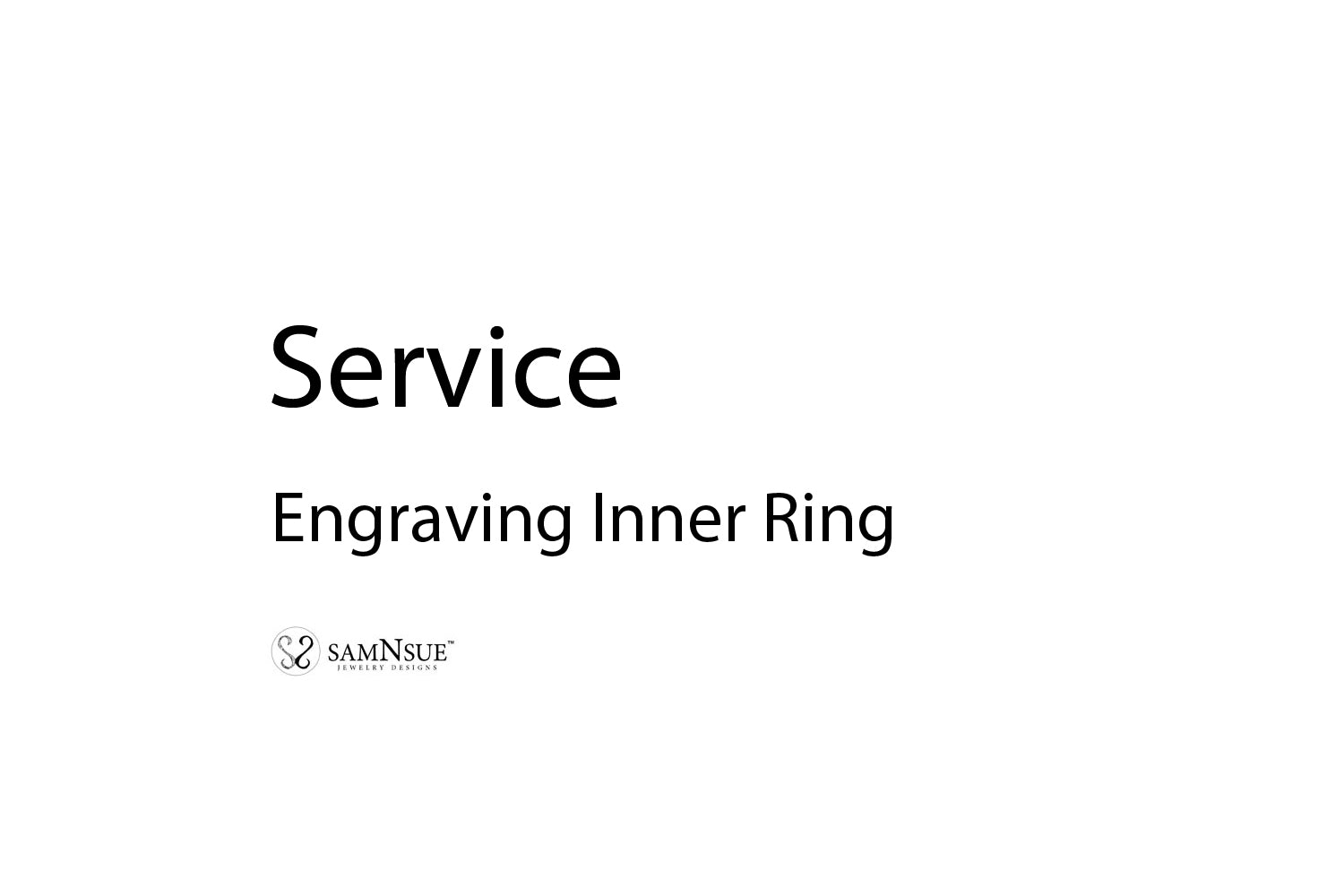 Service - Engraving Inner Ring