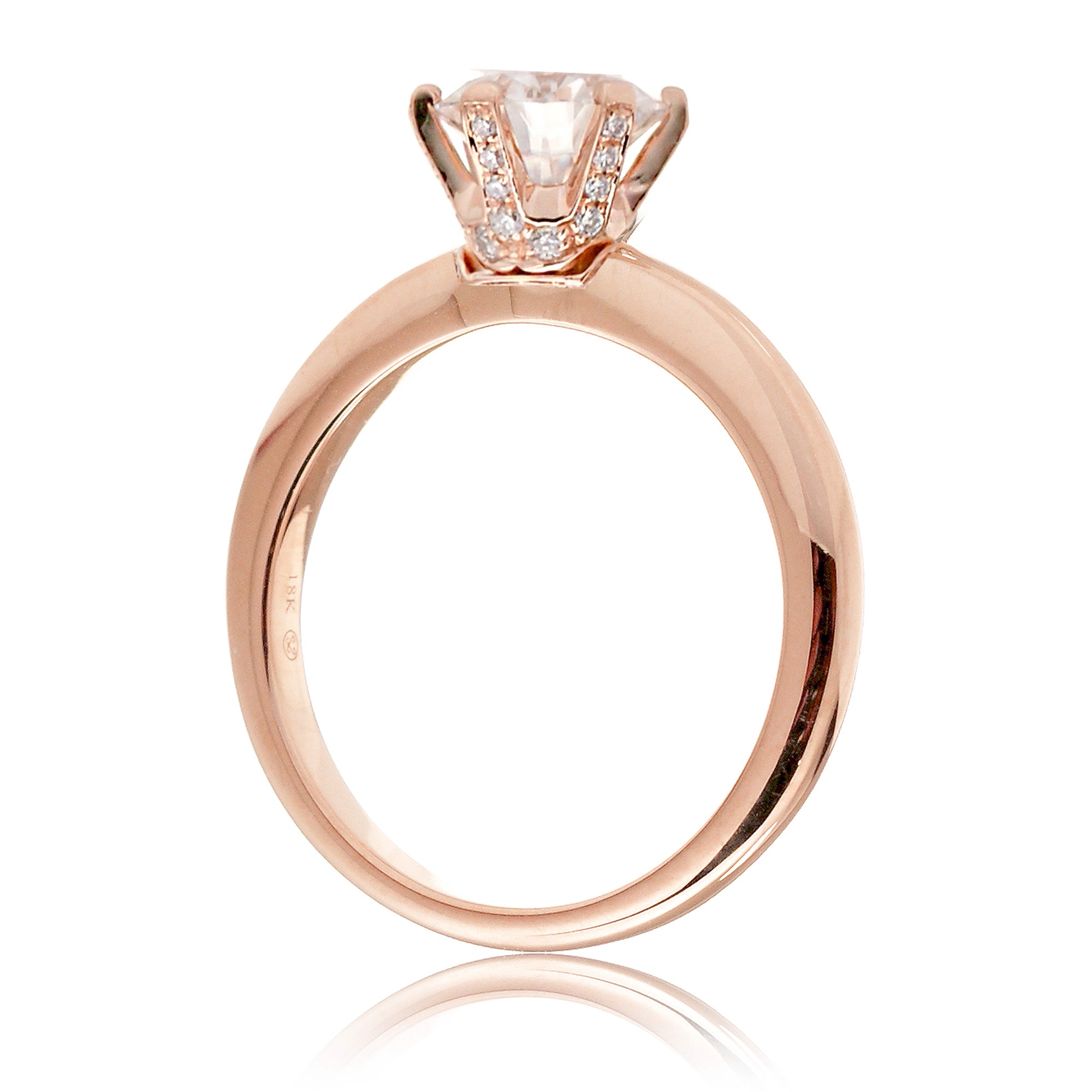 The Eve Solitaire Oval Diamond Ring (Lab-Grown)