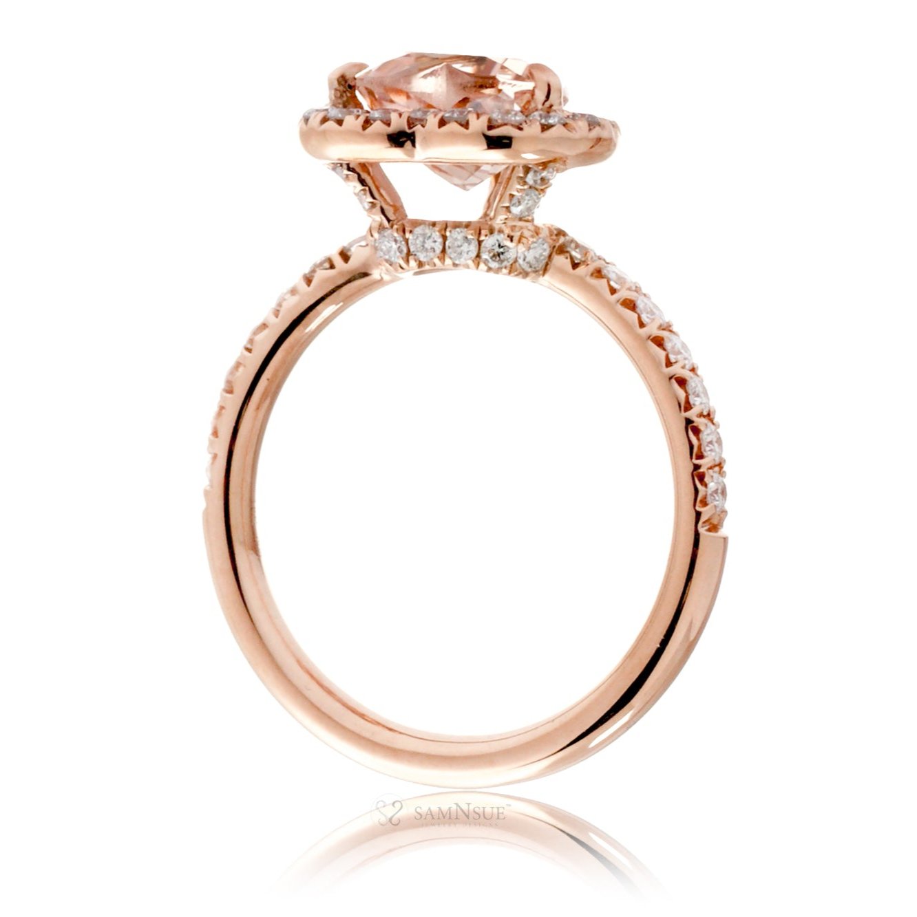 The Drenched Heart Morganite