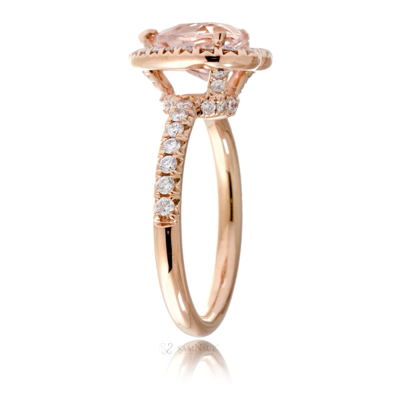 The Drenched Heart Morganite